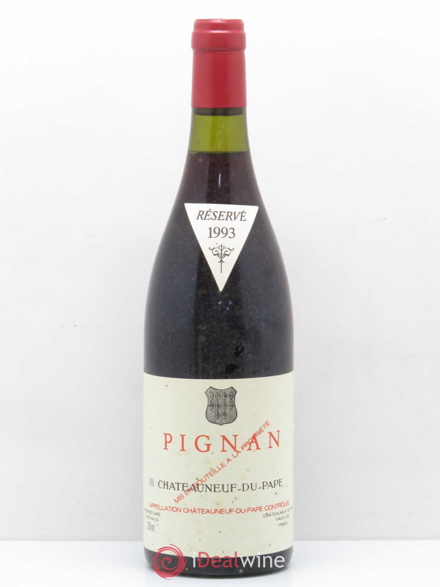 Châteauneuf-du-Pape Pignan Emmanuel Reynaud 1993 - Lot de 1 bouteille - 0
