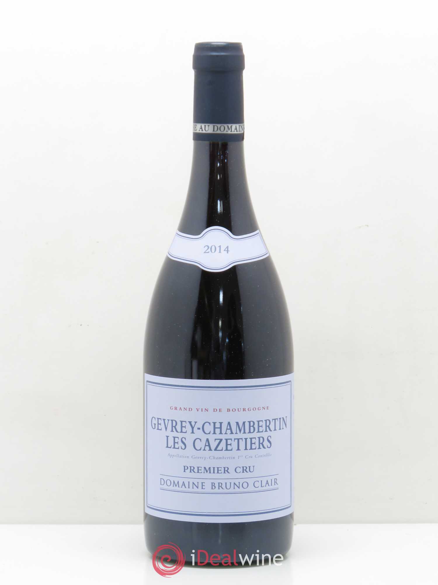Gevrey-Chambertin 1er Cru Les Cazetiers Bruno Clair (Domaine) 2014 - Lot de 1 bouteille - 0