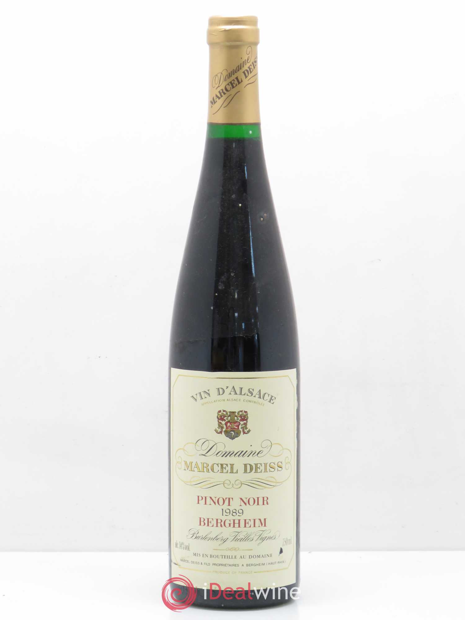 Alsace Marcel Deiss (Domaine) Burlenberg vieilles vignes 1989 - Posten von 1 Flasche - 0
