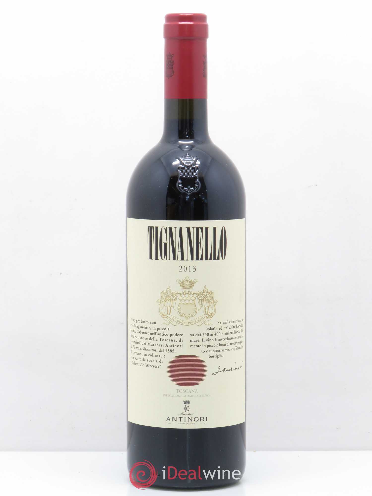 Toscana IGT Tignanello Tenuta Tignanello - Marchesi Antinori 2013 - Lot de 1 bouteille - 0