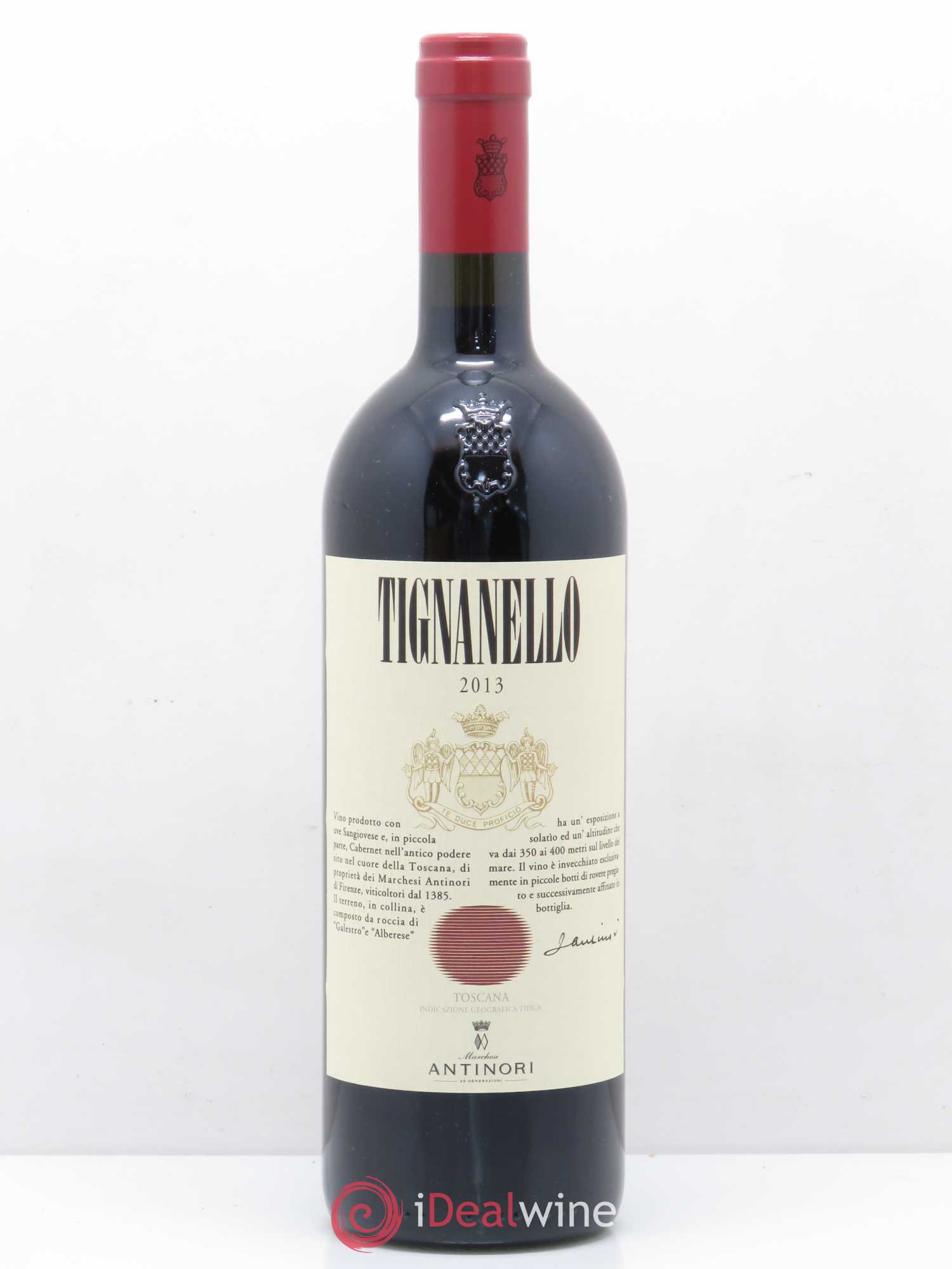 Toscana IGT Tignanello Tenuta Tignanello - Marchesi Antinori 2013 - Lotto di 1 bottiglia - 0