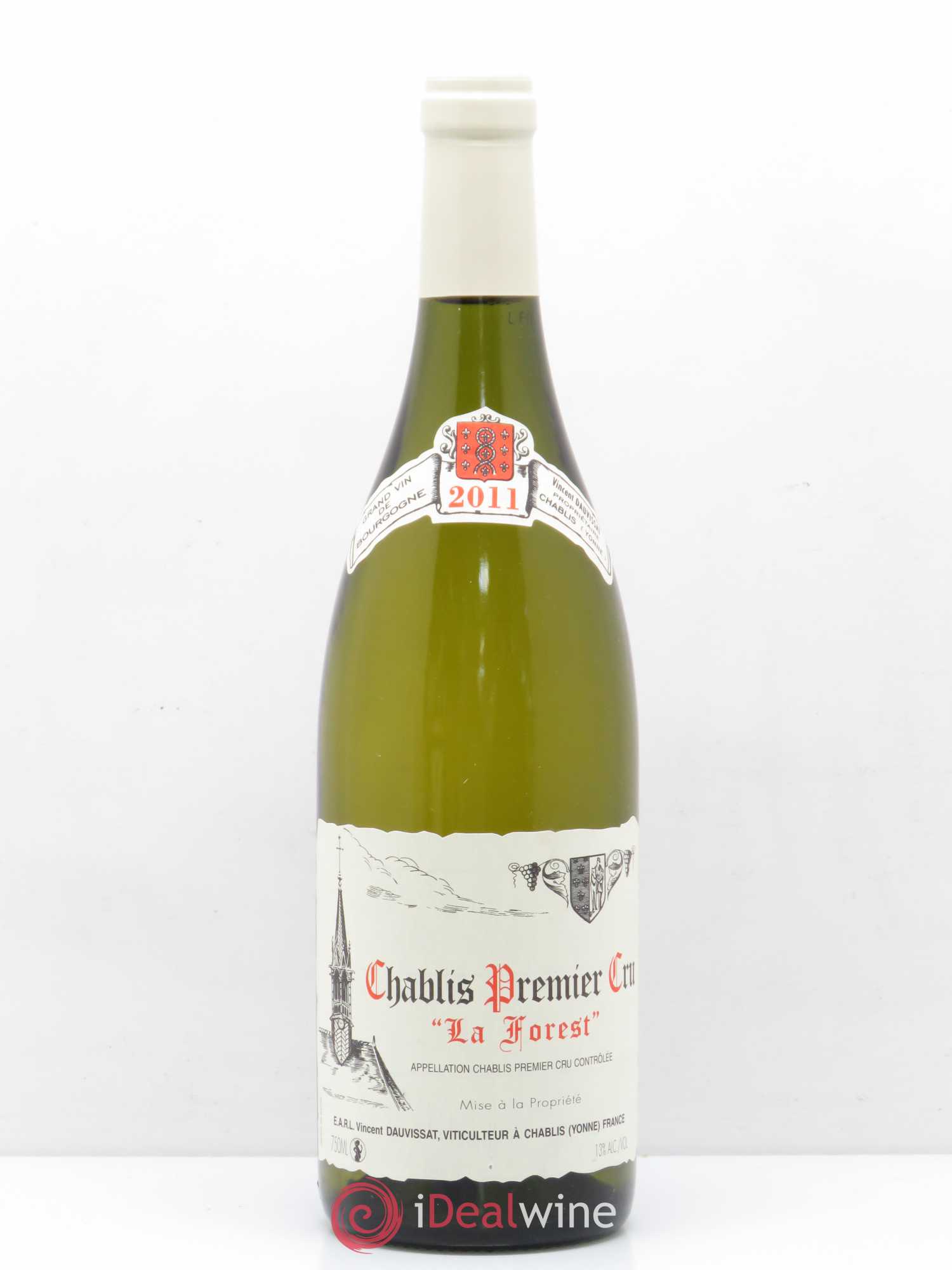 Chablis 1er Cru La Forest Vincent Dauvissat (Domaine) 2011 - Lot de 1 bouteille - 0