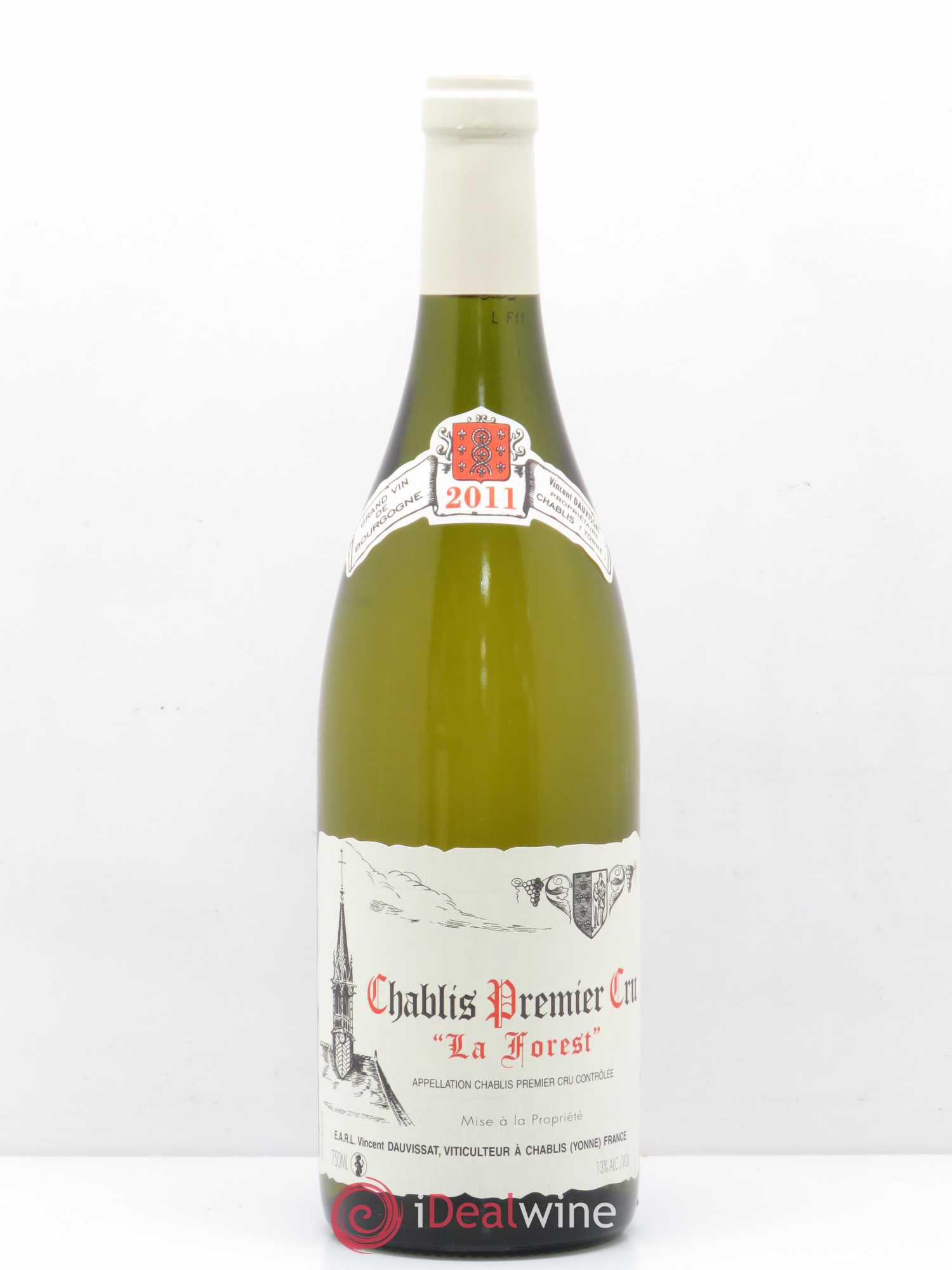 Chablis 1er Cru La Forest Vincent Dauvissat (Domaine) 2011 - Lot de 1 bouteille - 0