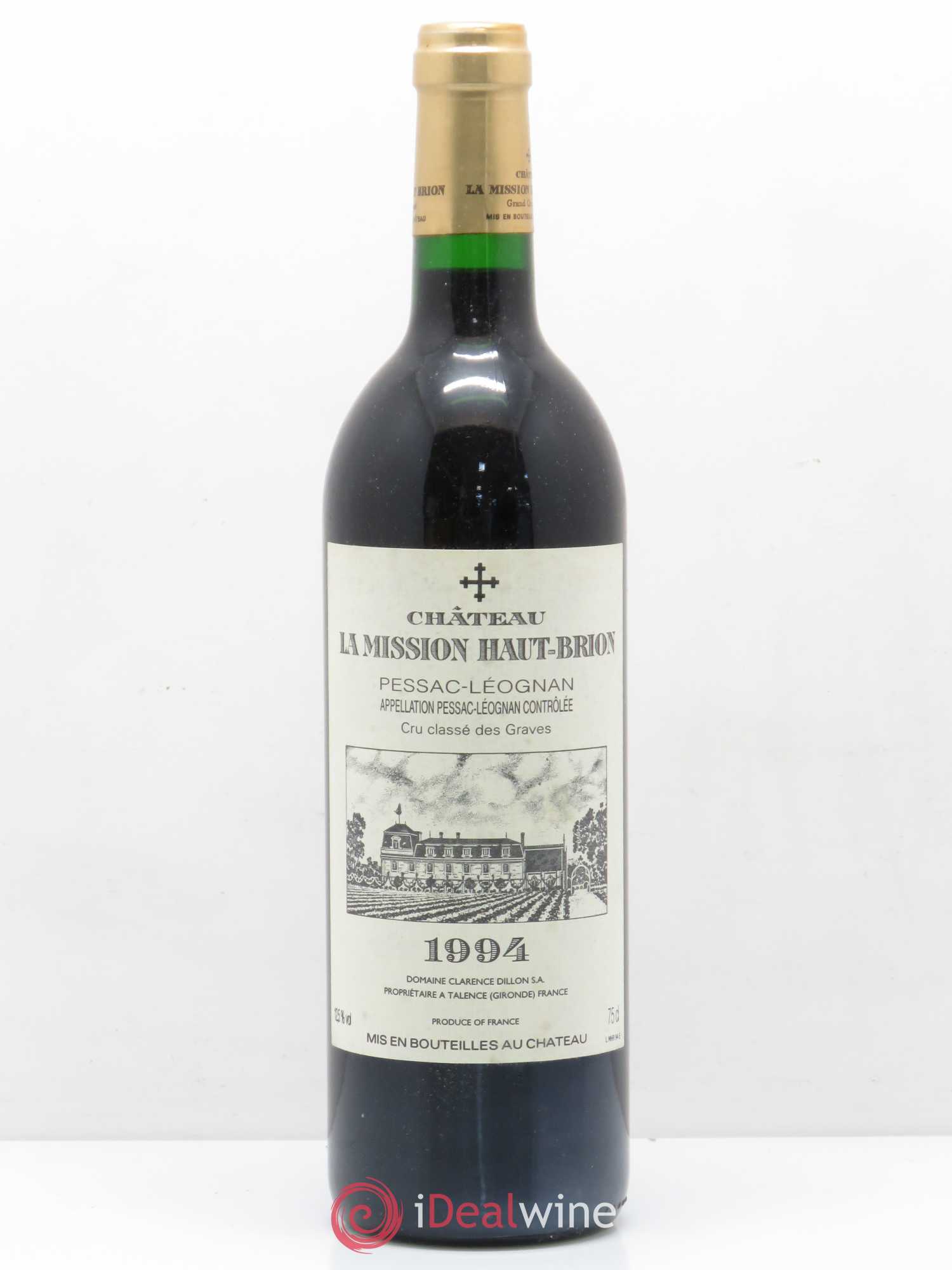 Château la Mission Haut-Brion Cru Classé de Graves 1994 - Lot de 1 bouteille - 0