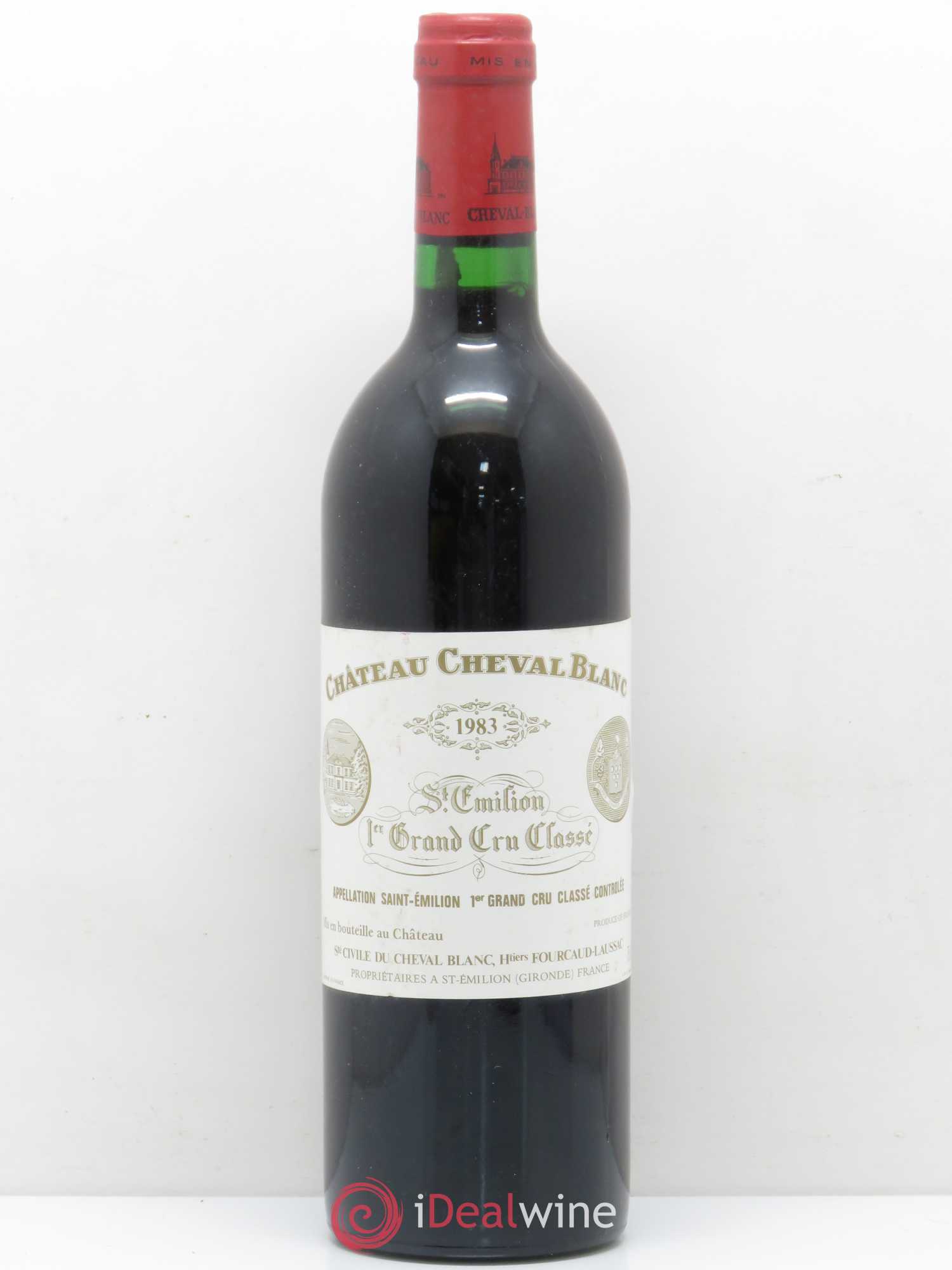 Château Cheval Blanc 1er Grand Cru Classé A 1983 - Lot de 1 bouteille - 0