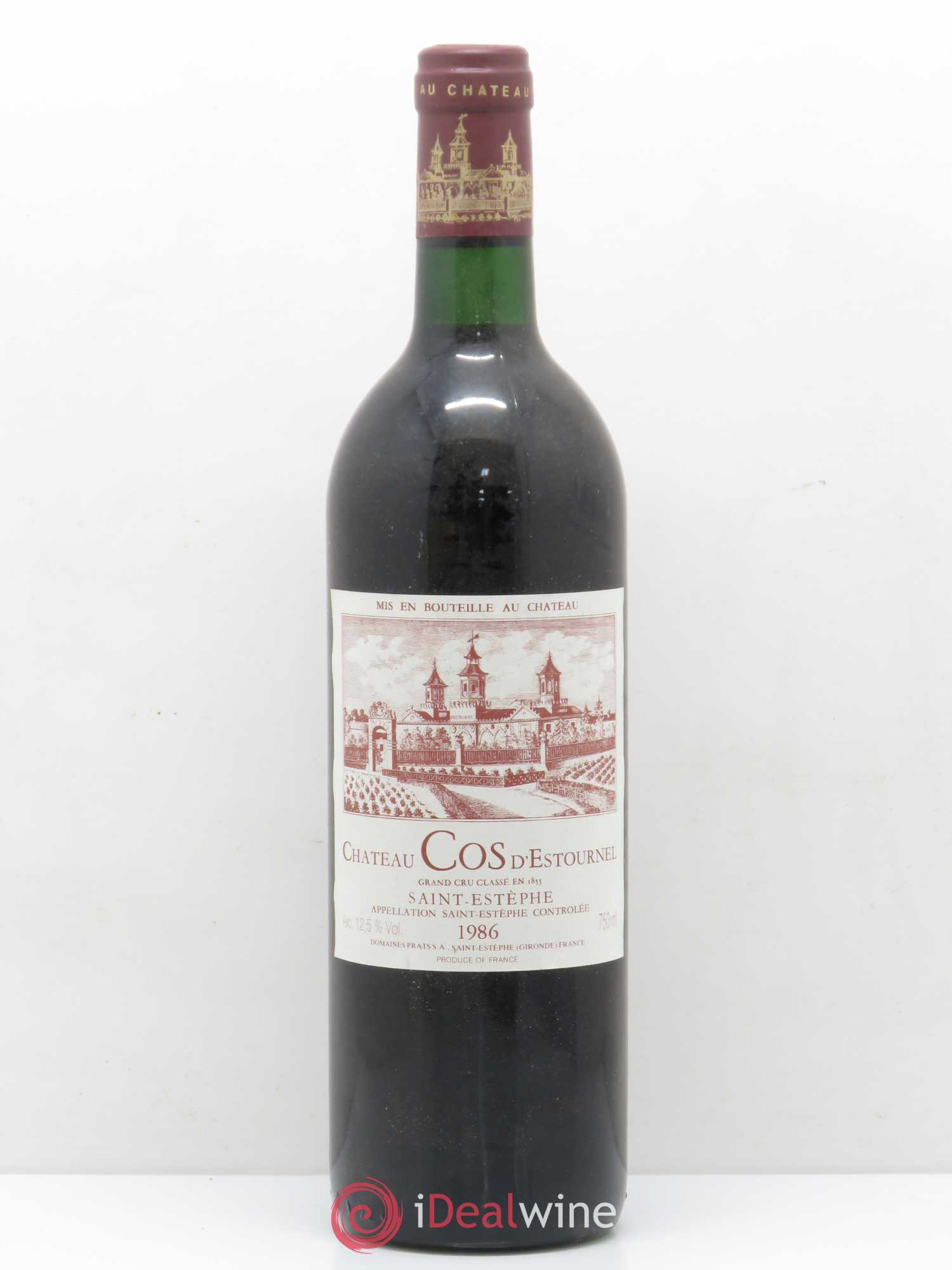 Cos d'Estournel 2ème Grand Cru Classé 1986 - Lot de 1 bouteille - 0