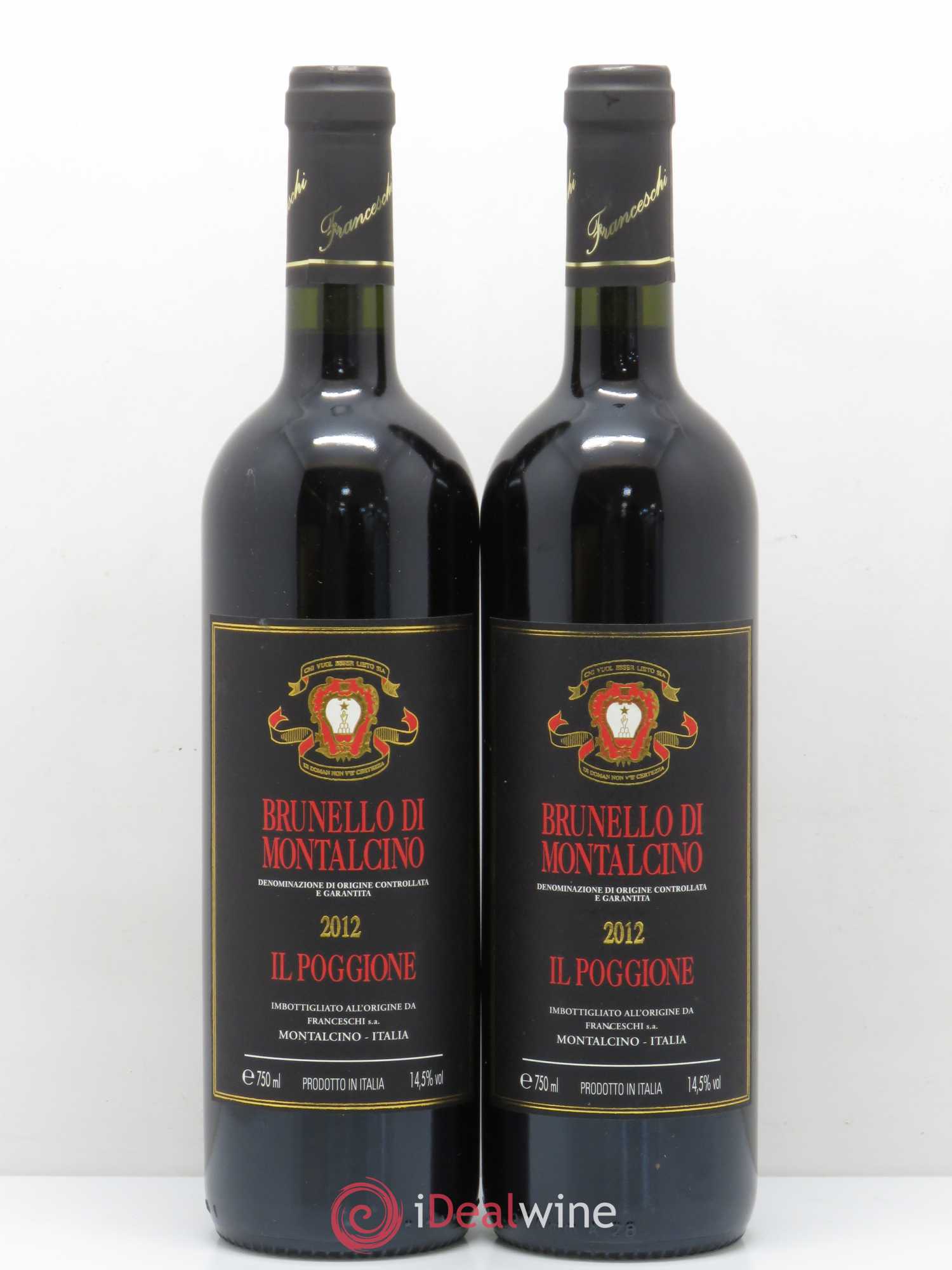 Brunello di Montalcino Il Poggione 2012 - Posten von 2 Flaschen - 0