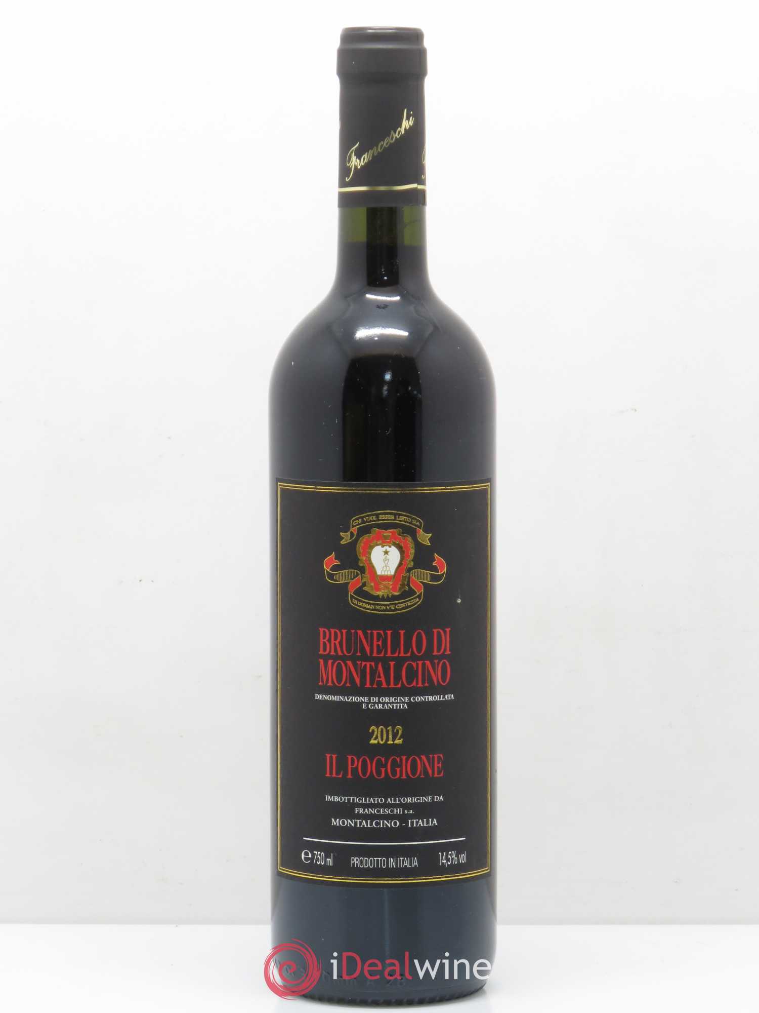 Brunello di Montalcino Il Poggione 2012 - Posten von 1 Flasche - 0