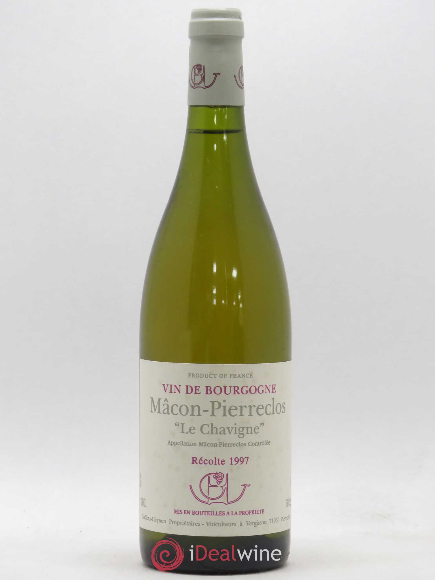 Mâcon-Pierreclos Le Chavigne Guffens-Heynen 1997 - Lot de 1 bouteille - 0