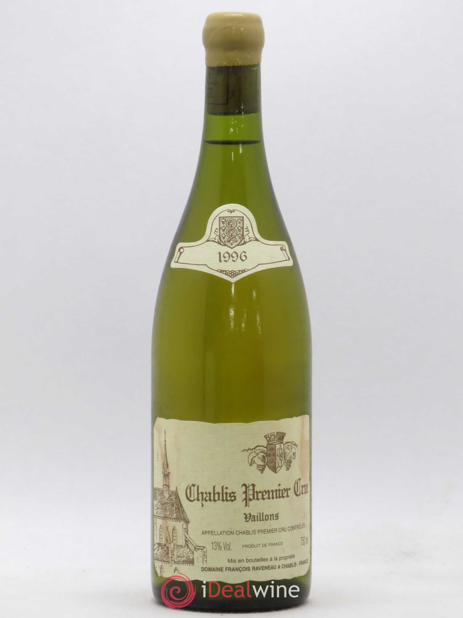 Chablis 1er Cru Vaillons Raveneau (Domaine) 1996 - Lot de 1 bouteille - 0