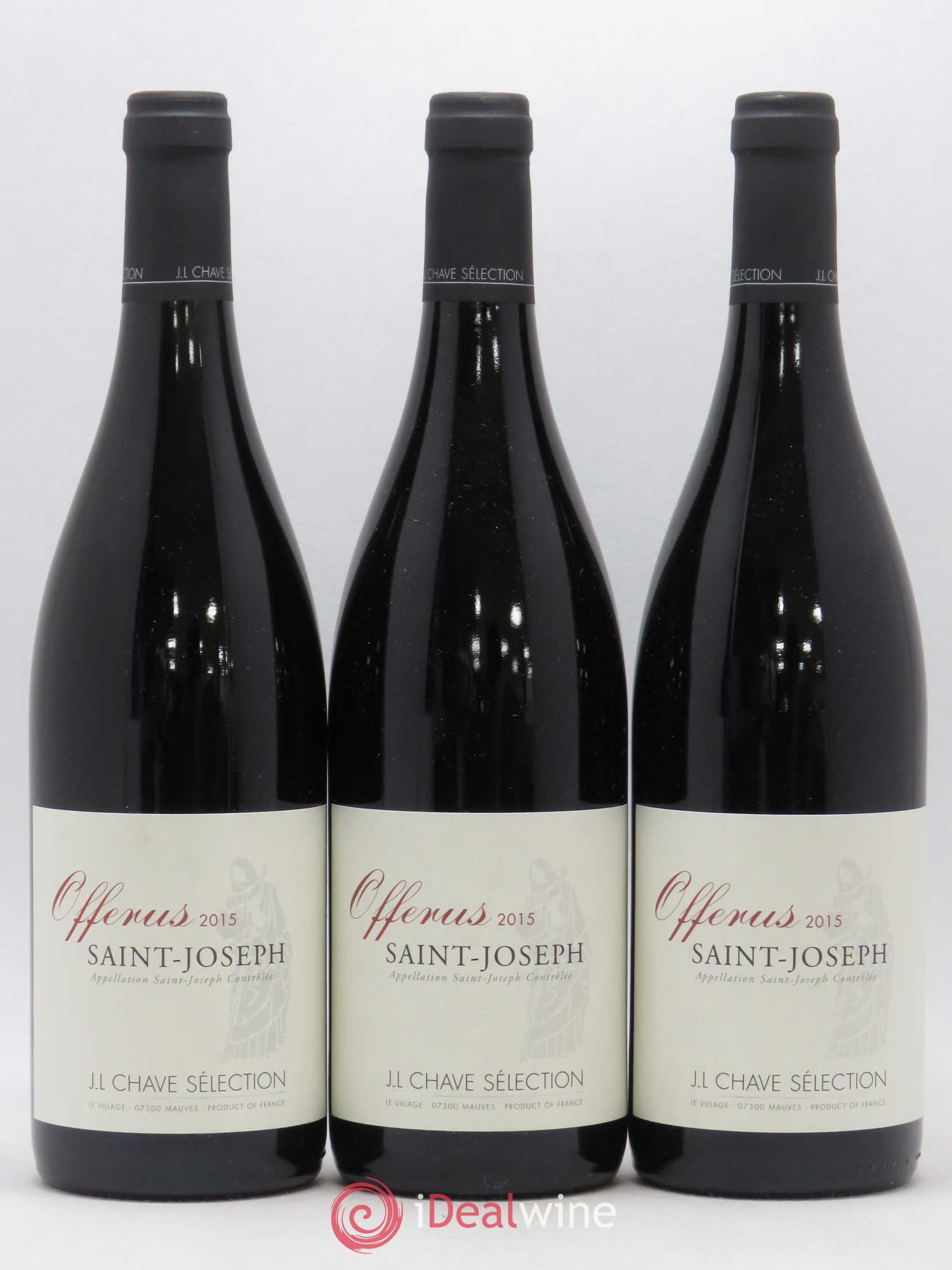 Saint-Joseph Offerus J-L. Chave Sélection 2015 - Lot de 3 bouteilles - 0