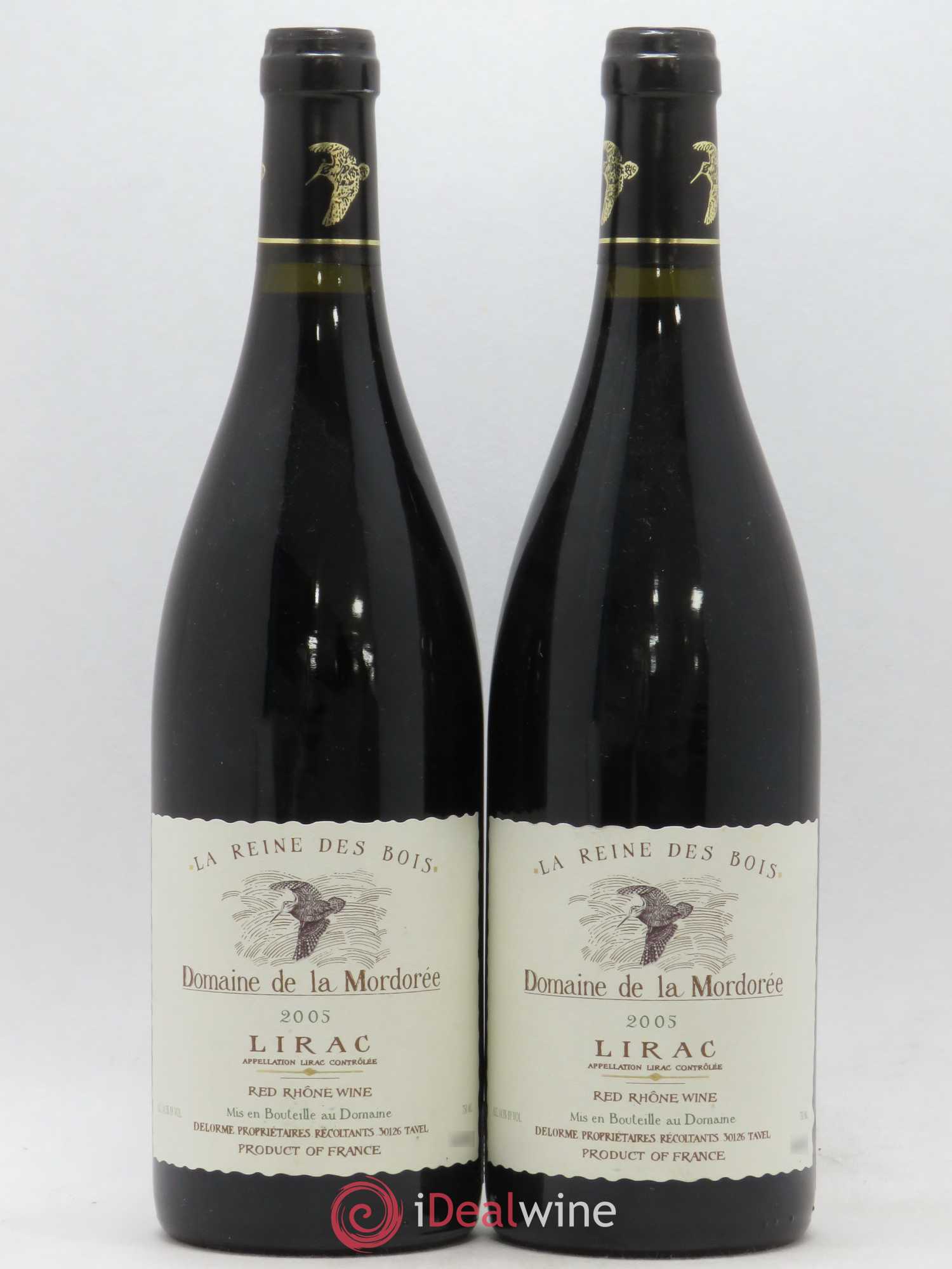 Lirac Cuvée Reine des Bois La Mordorée (Domaine de) 2005 - Lot de 2 bouteilles - 0