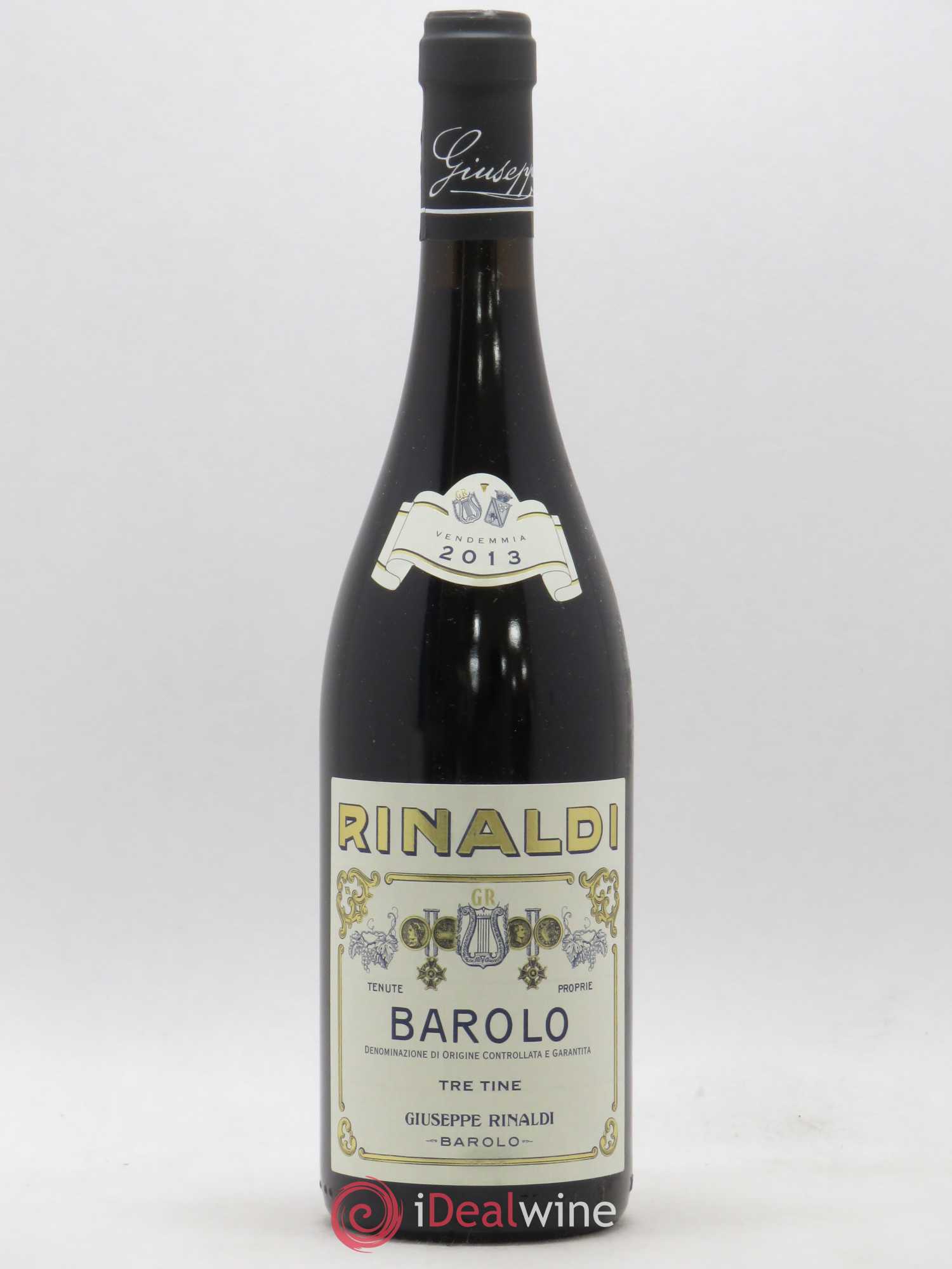 Barolo DOCG Tre Tine Giuseppe Rinaldi 2013 - Lot de 1 bouteille - 0