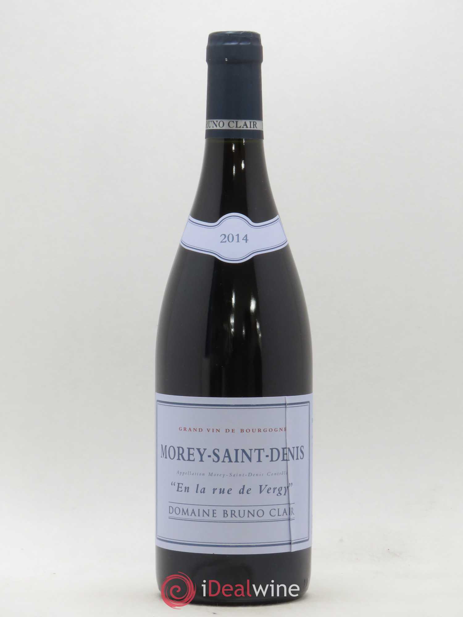 Morey-Saint-Denis En la Rue de Vergy Bruno Clair (Domaine) 2014 - Lot de 1 bouteille - 0