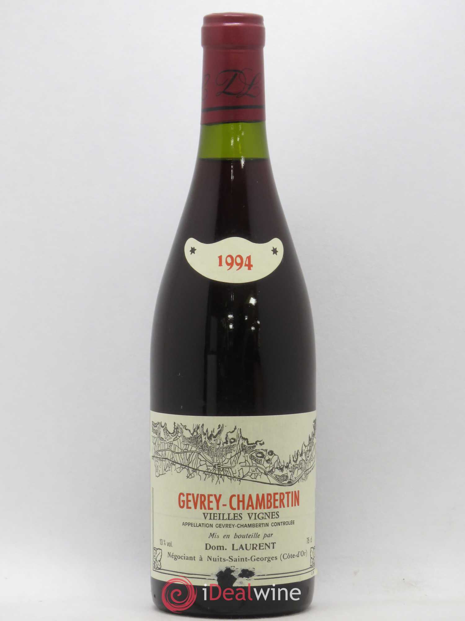 Gevrey-Chambertin Vieilles vignes Dominique Laurent 1994 - Lot de 1 bouteille - 0