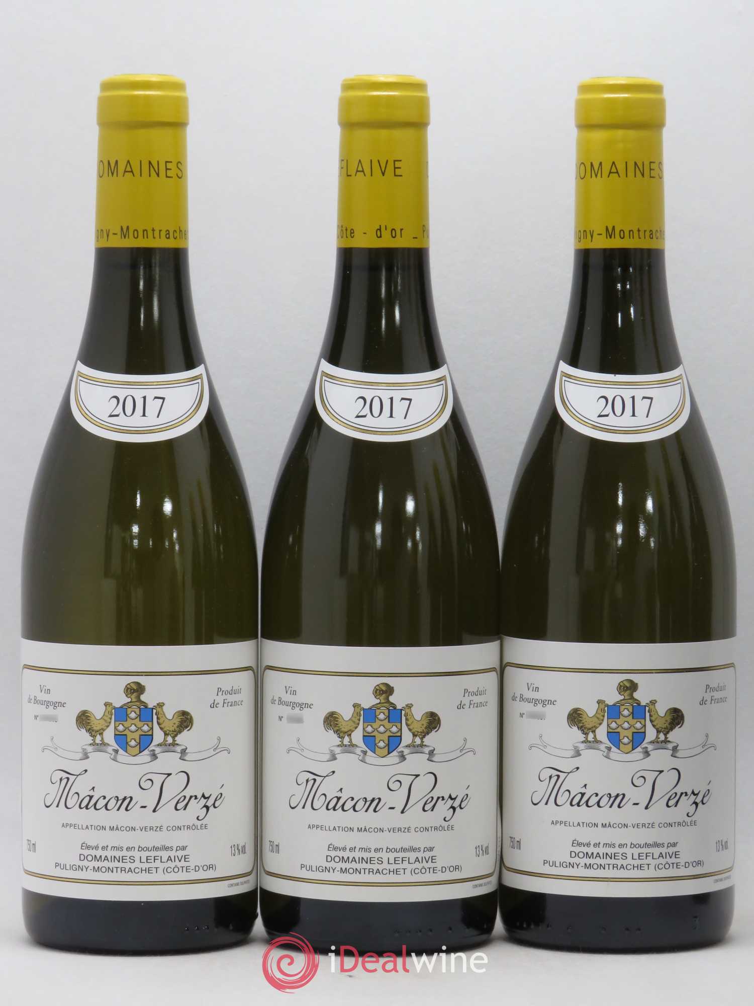 Mâcon Verzé Leflaive (Domaine) 2017 - Lot de 6 bouteilles - 1