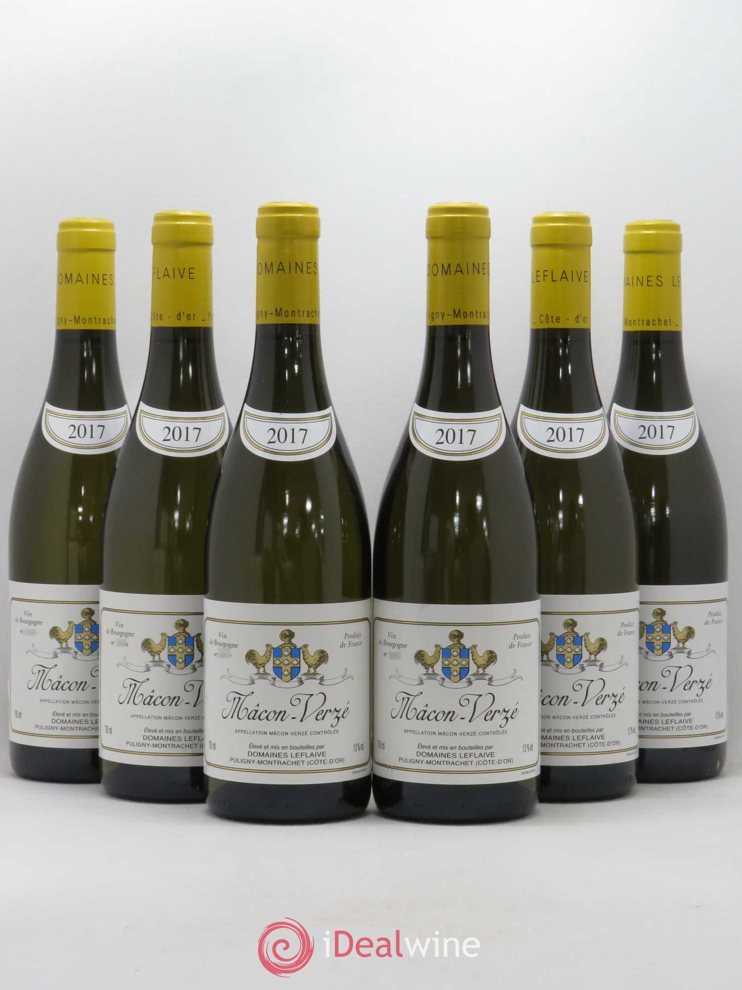 Mâcon Verzé Leflaive (Domaine) 2017 - Lot de 6 bouteilles - 0