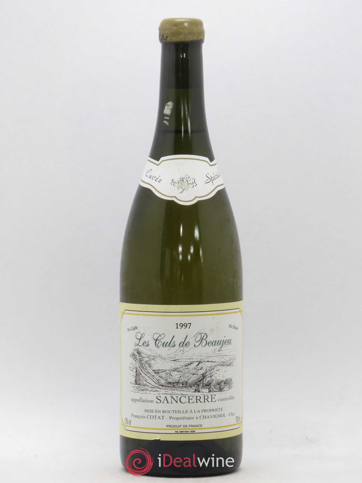 Sancerre Les Culs de Beaujeu François Cotat 1997 - Lot de 1 bouteille - 0