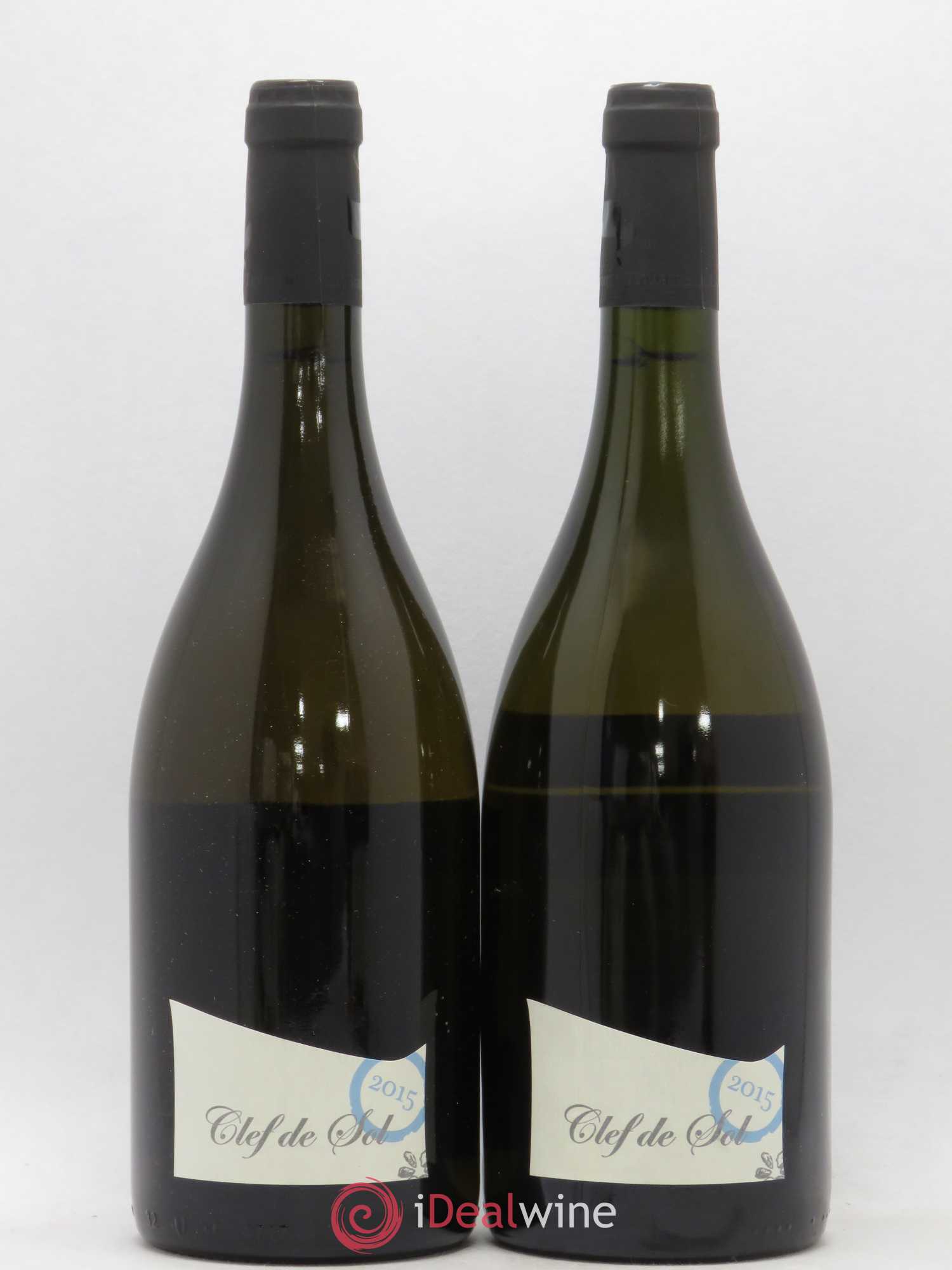 Montlouis-sur-Loire Clef de Sol La Grange Tiphaine 2015 - Lot de 2 bouteilles - 0