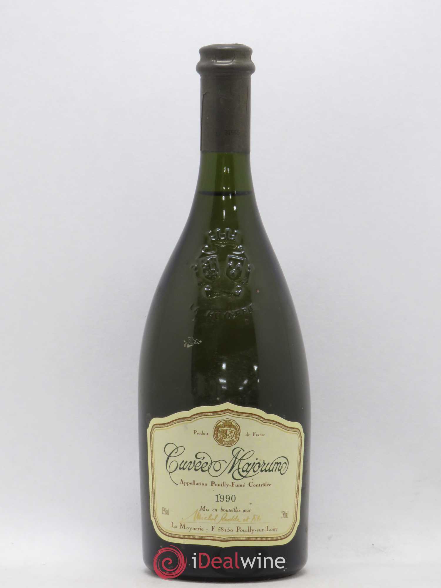 Pouilly-Fumé Majorum Michel Redde & Fils 1990 - Lot de 1 bouteille - 0