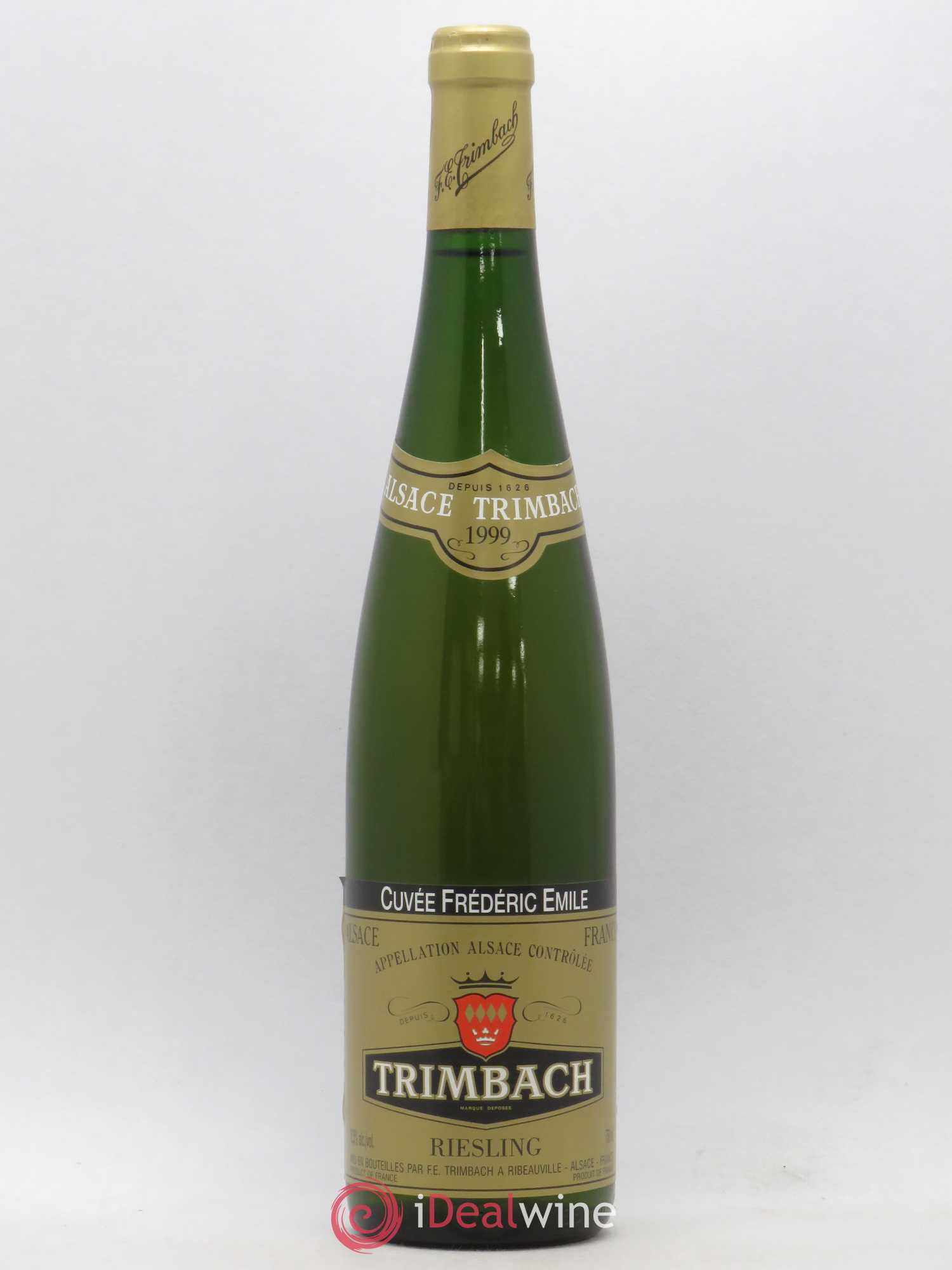 Alsace Riesling Cuvée Frédéric Emile Trimbach (Domaine) 1999 - Lot de 1 bouteille - 0