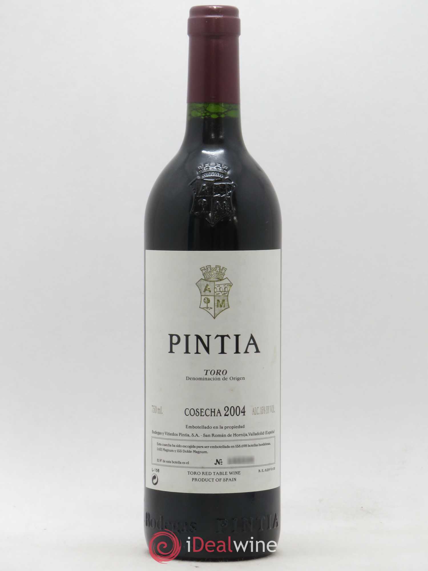 Toro Pintia Vega Sicilia 2004 - Posten von 1 Flasche - 0