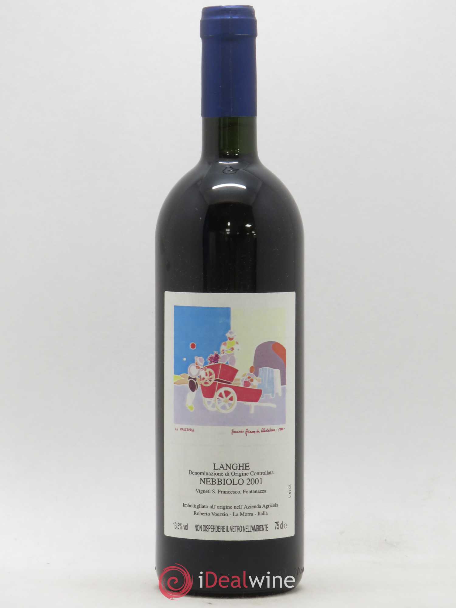 Langhe DOC Voerzio 2001 - Lot de 1 bouteille - 0