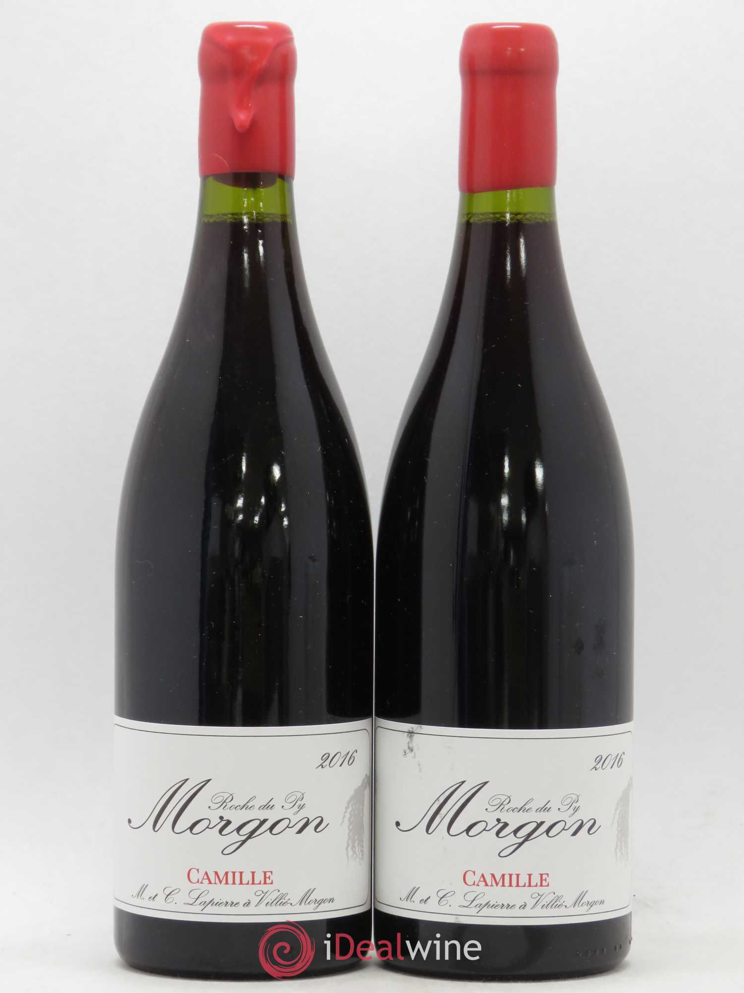 Morgon Roche du Py Camille Marcel Lapierre (Domaine) 2016 - Lot de 2 bouteilles - 0