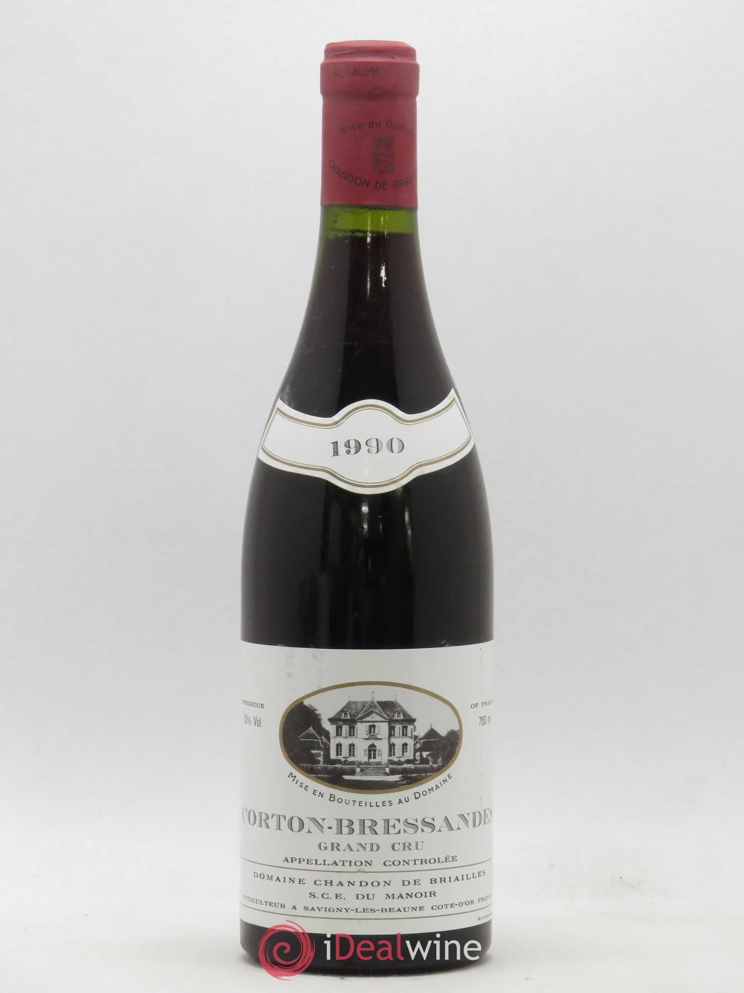 Corton Grand Cru Chandon de Briailles Bressandes 1990 - Lotto di 1 bottiglia - 0