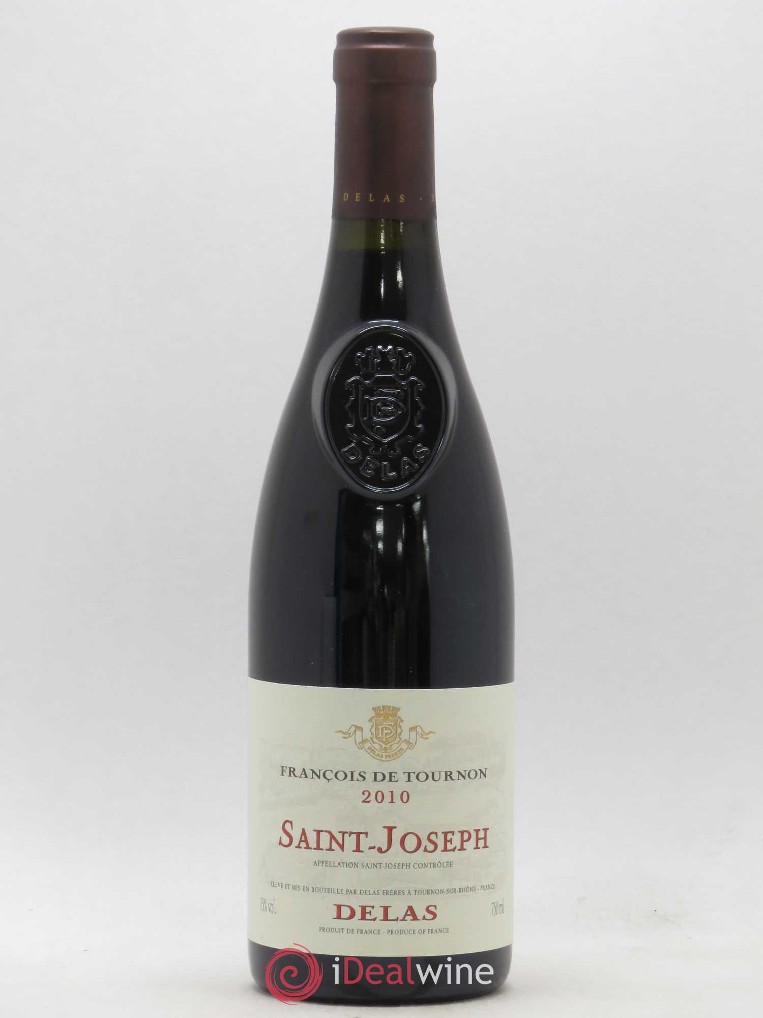 Saint-Joseph François de Tournon Delas Frères 2010 - Lot de 1 bouteille - 0