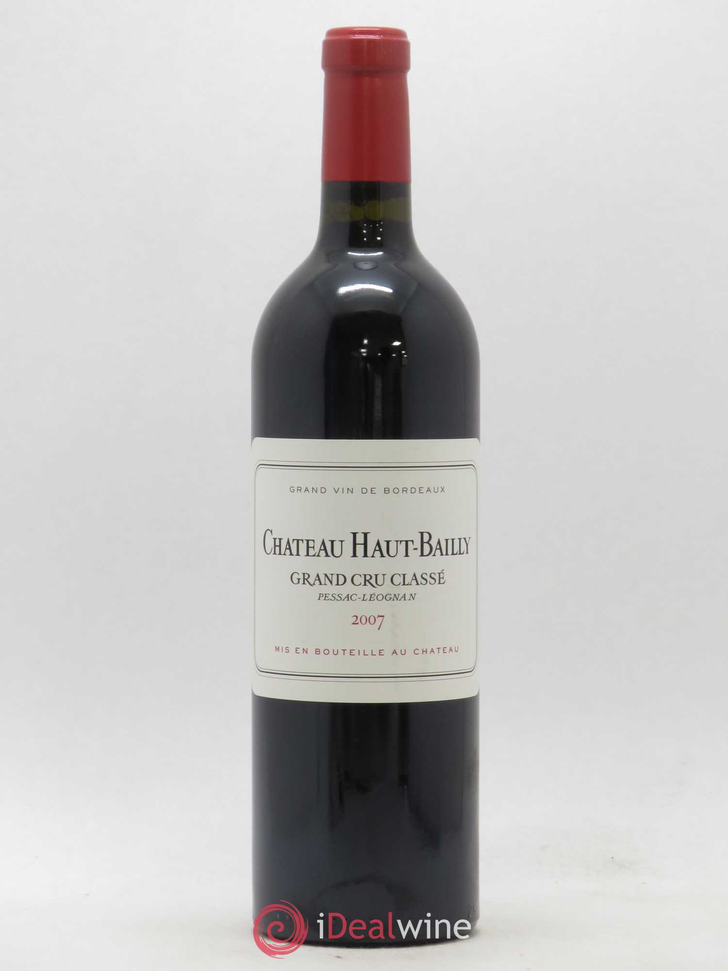 Château Haut-Bailly Cru Classé de Graves 2007 - Lot de 1 bouteille - 0