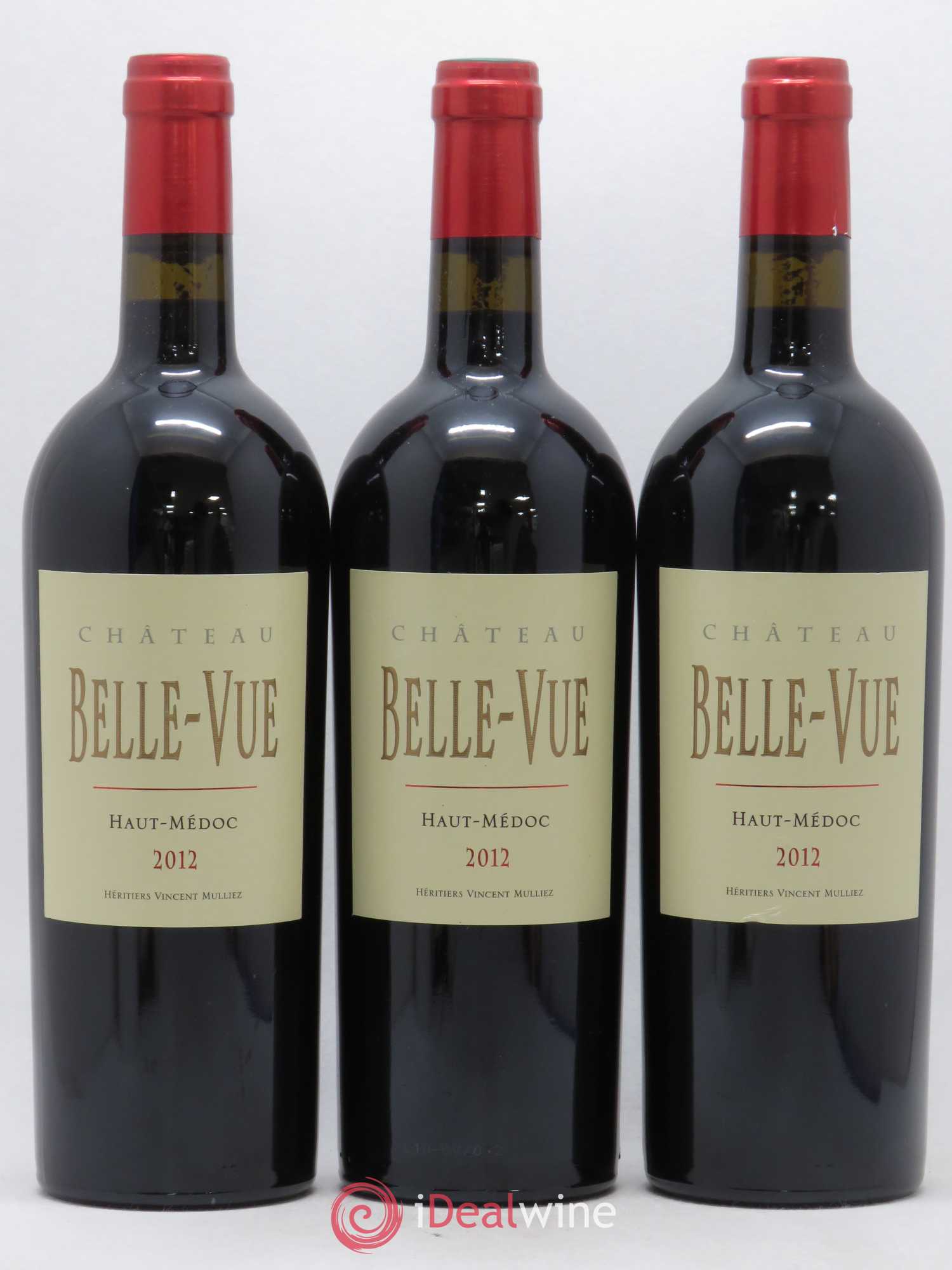 Château Belle-Vue 2012 - Lot de 3 bouteilles - 0