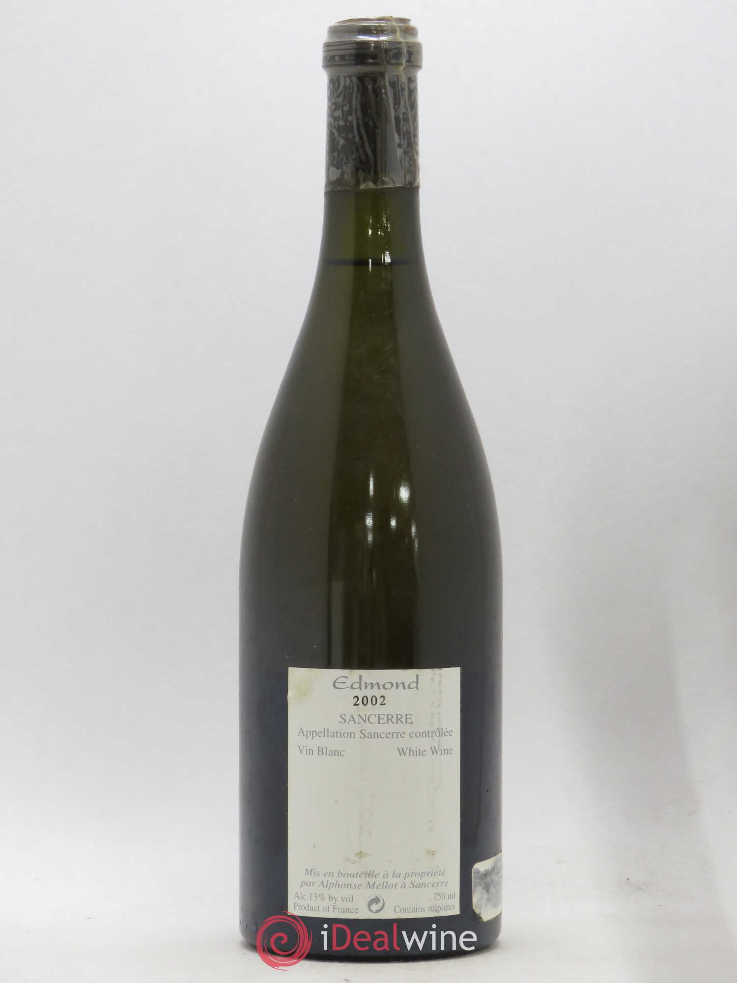 Sancerre Cuvée Edmond Alphonse Mellot 2002 - Lot de 1 bouteille - 1