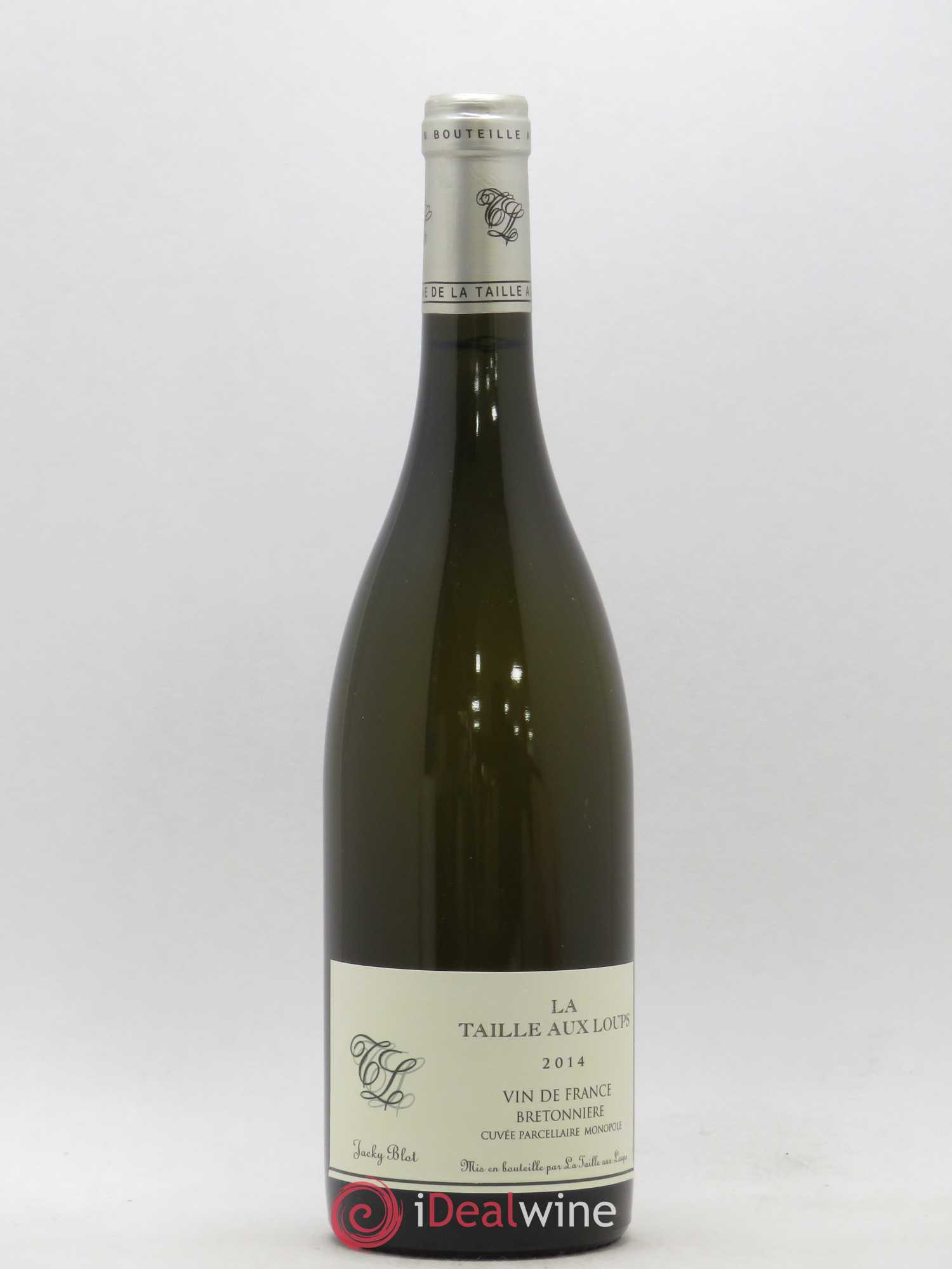Vin de France Bretonnière La Taille aux Loups - Jacky Blot 2014 - Lot de 1 bouteille - 0