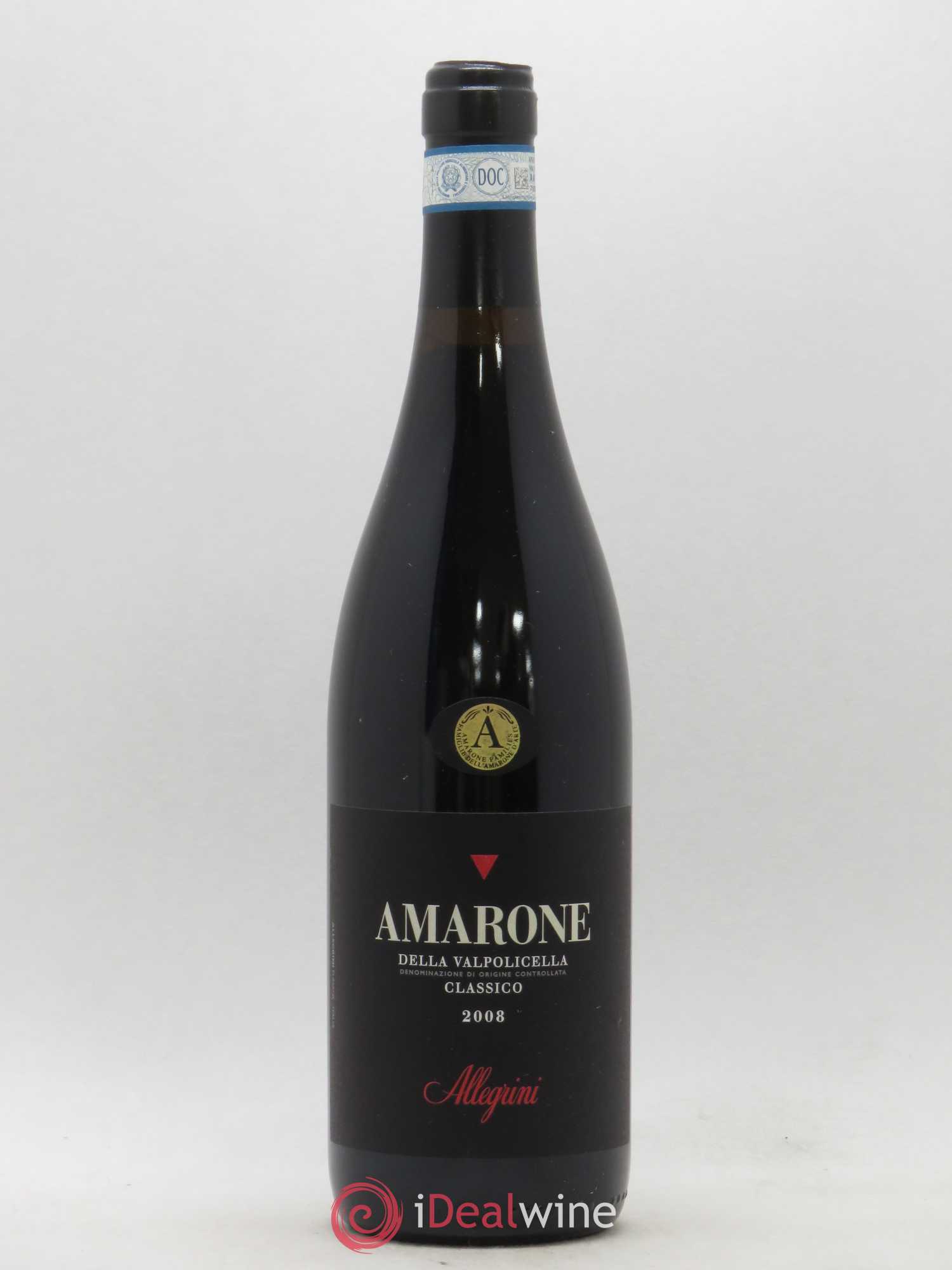 Amarone della Valpolicella DOC Allegrini 2008 - Lot de 1 bouteille - 0
