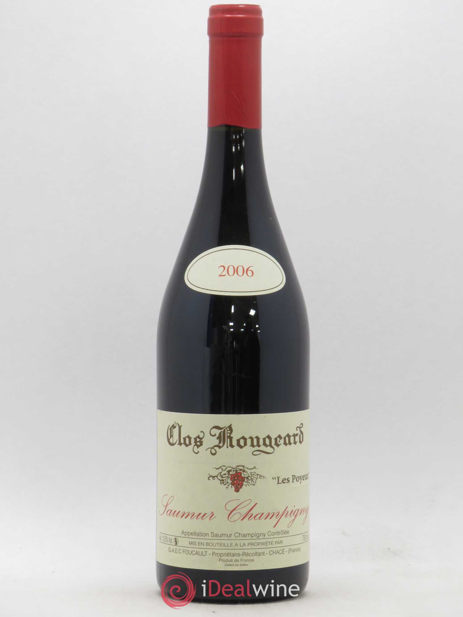 Saumur-Champigny Les Poyeux Clos Rougeard 2006 - Lot de 1 bouteille - 0