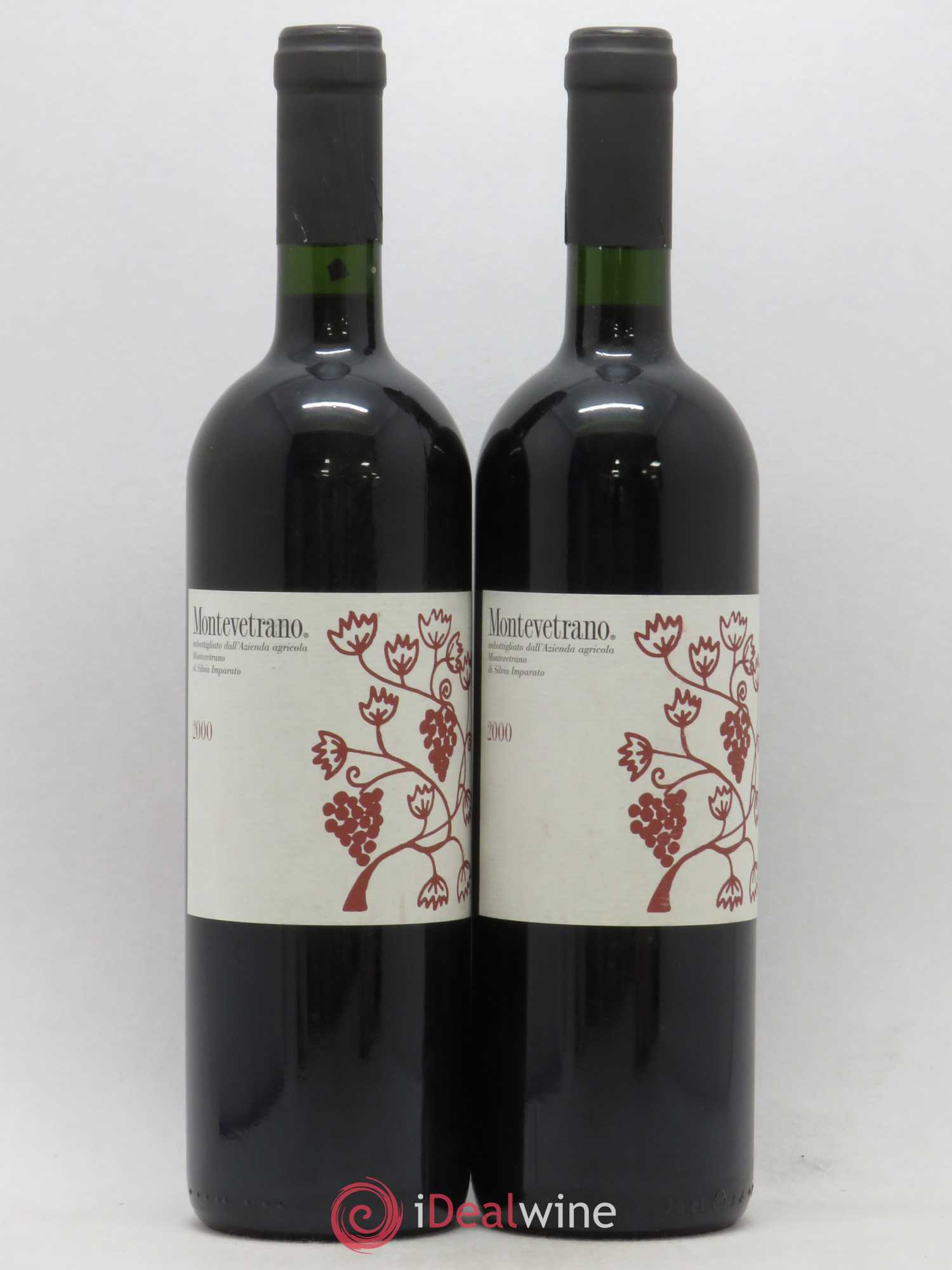 Colli Di Salerno Montevetrano IGT Silvia Imparato 2000 - Lot de 2 bouteilles - 0
