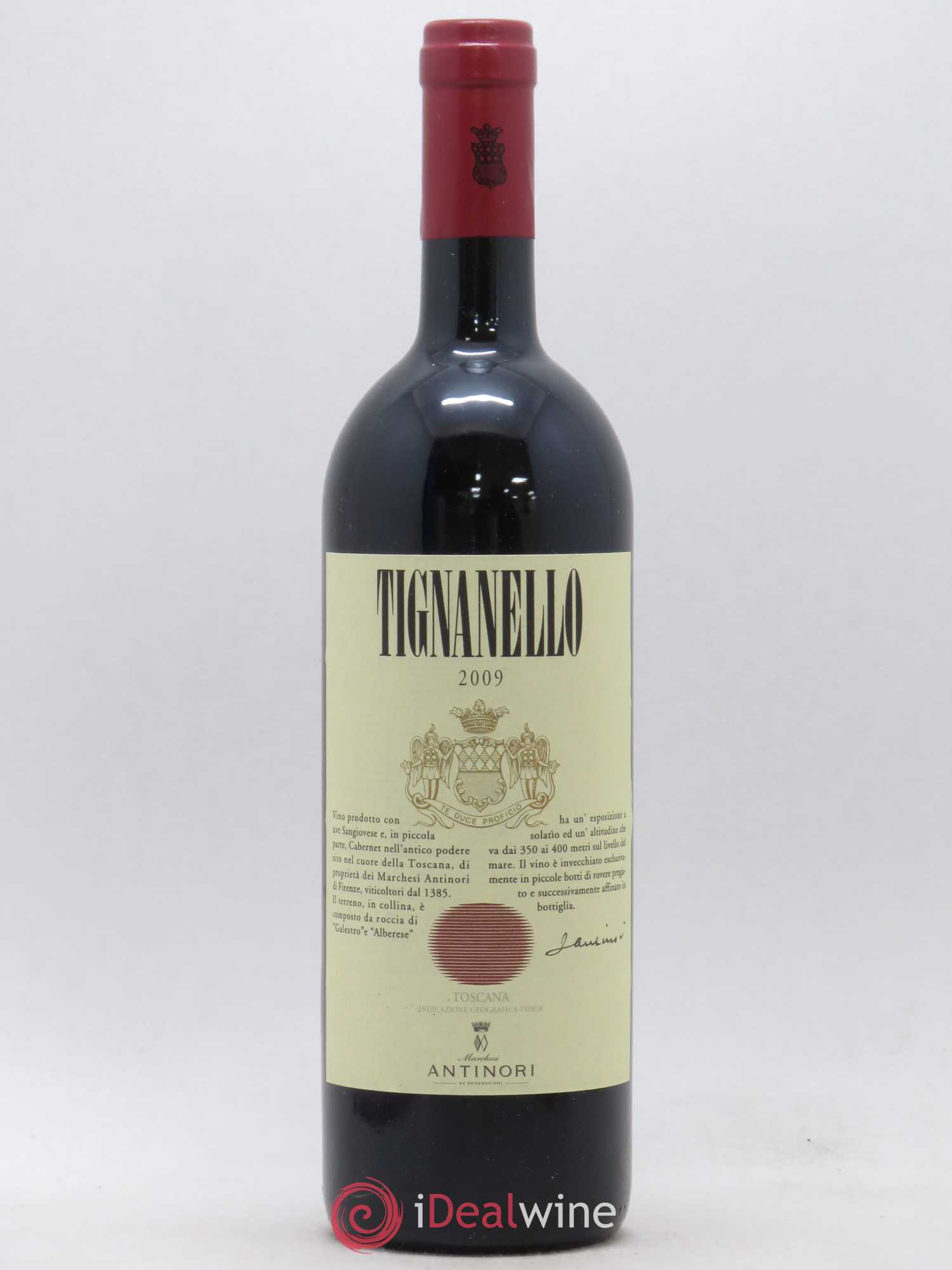 Toscana IGT Tignanello Tenuta Tignanello - Marchesi Antinori 2009 - Lotto di 1 bottiglia - 0