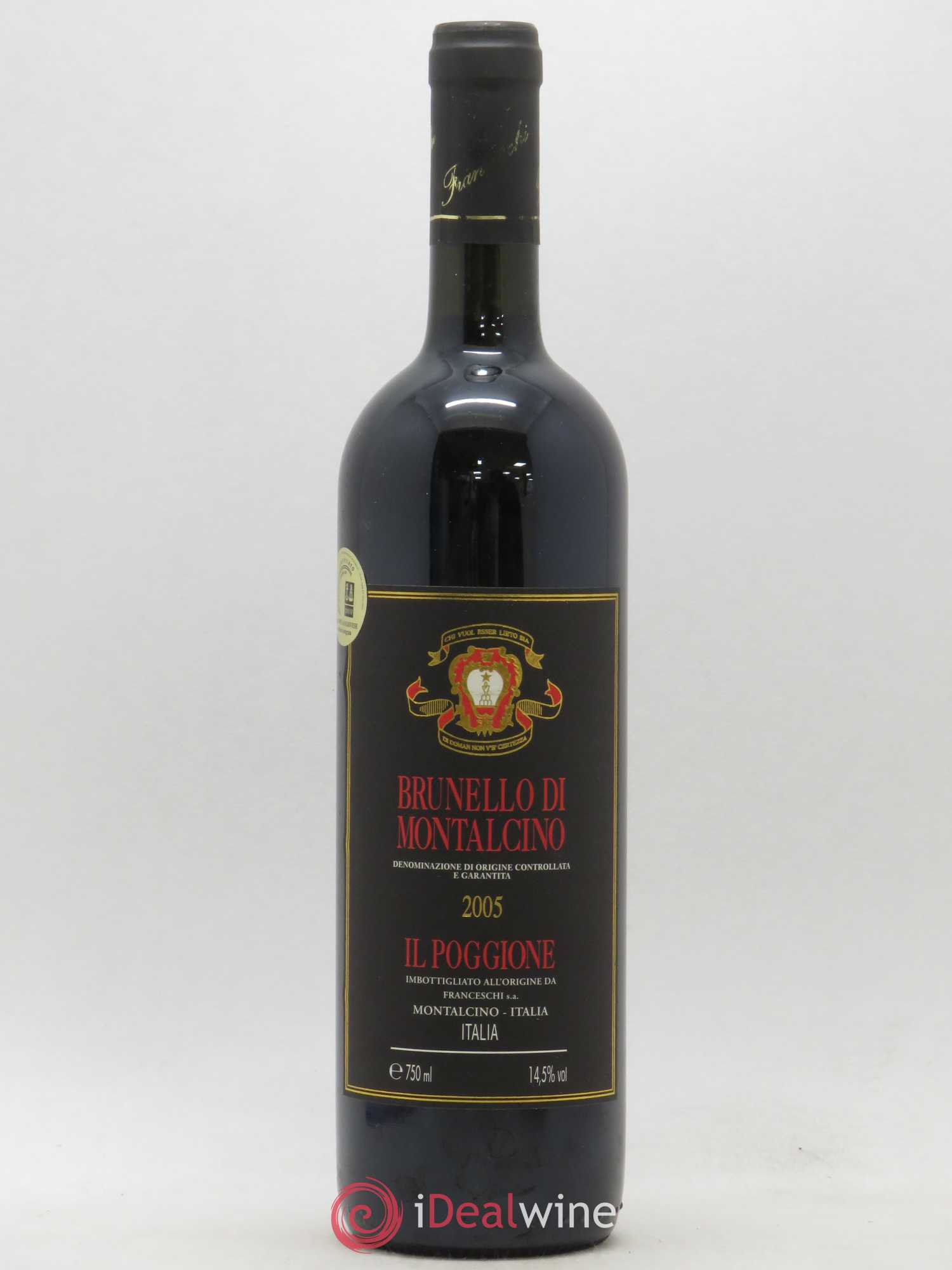 Brunello di Montalcino DOCG Il Poggione Lavinio Franceschi 2005 - Lot de 1 bouteille - 0