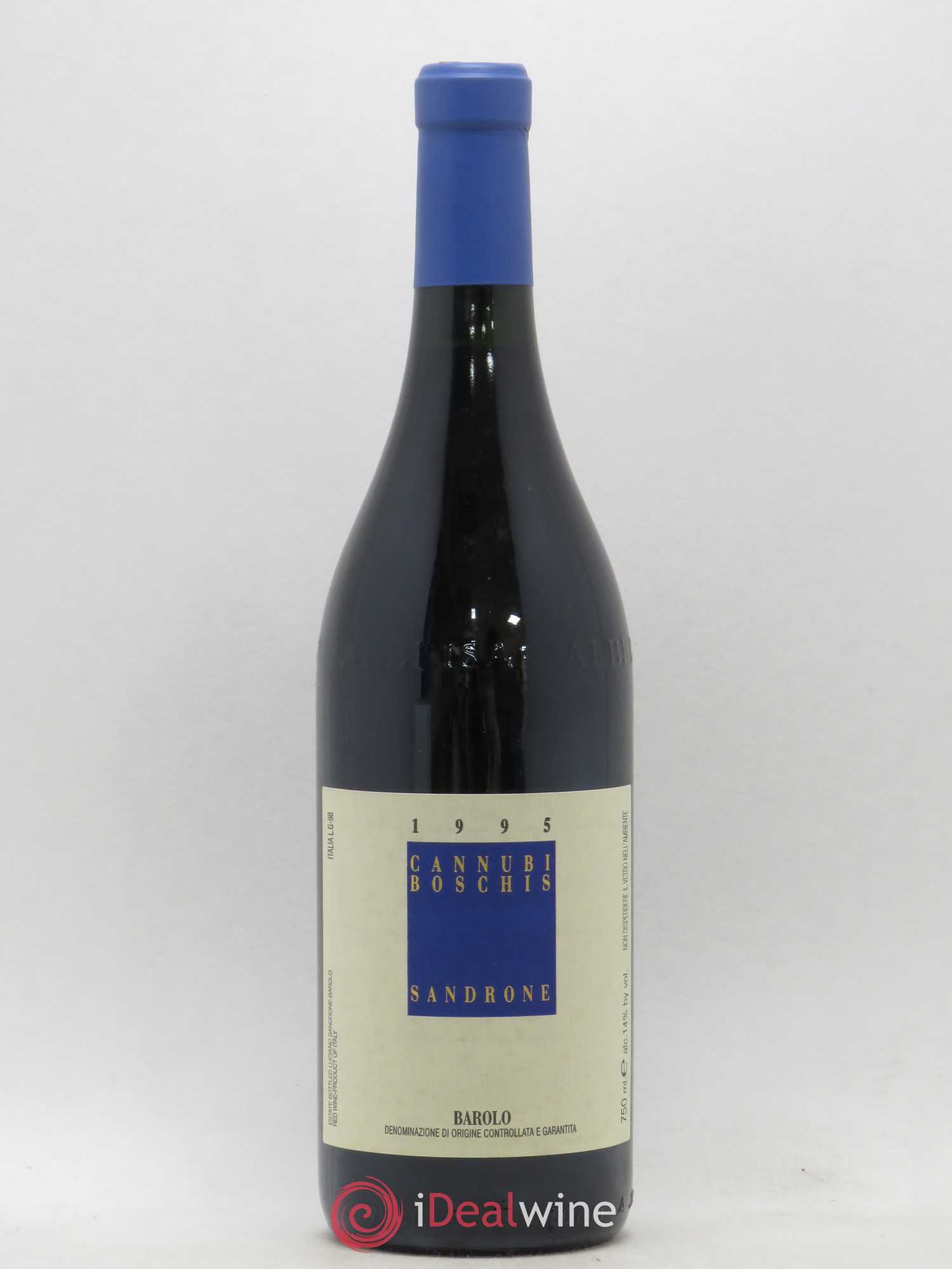 Barolo DOCG Aleste (anciennement Cannubi Boschis) Luciano Sandrone 1995 - Lot de 1 bouteille - 0