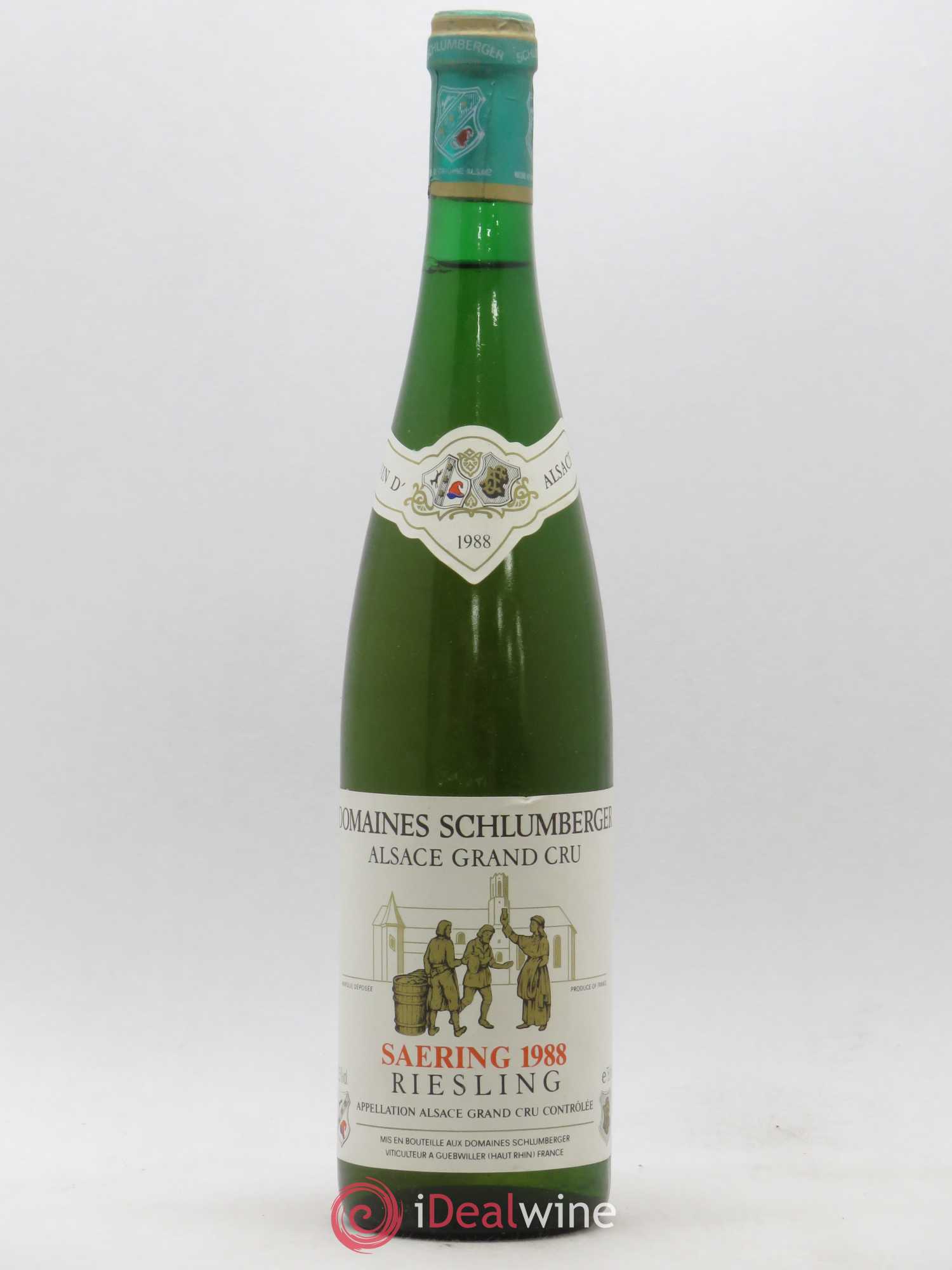 Riesling Schlumberger Saering 1988 - Posten von 1 Flasche - 0