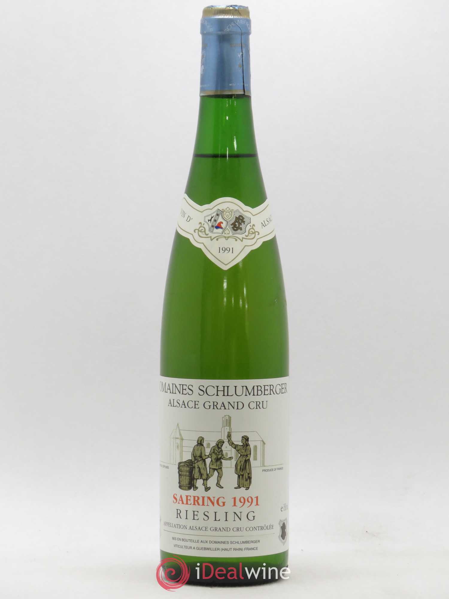 Riesling Schlumberger Saering 1991 - Posten von 1 Flasche - 0