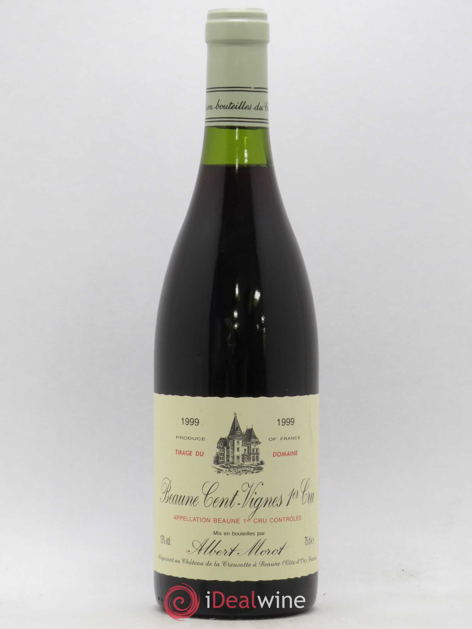 Beaune 1er Cru Cents vignes Morot 1999 - Posten von 1 Flasche - 0