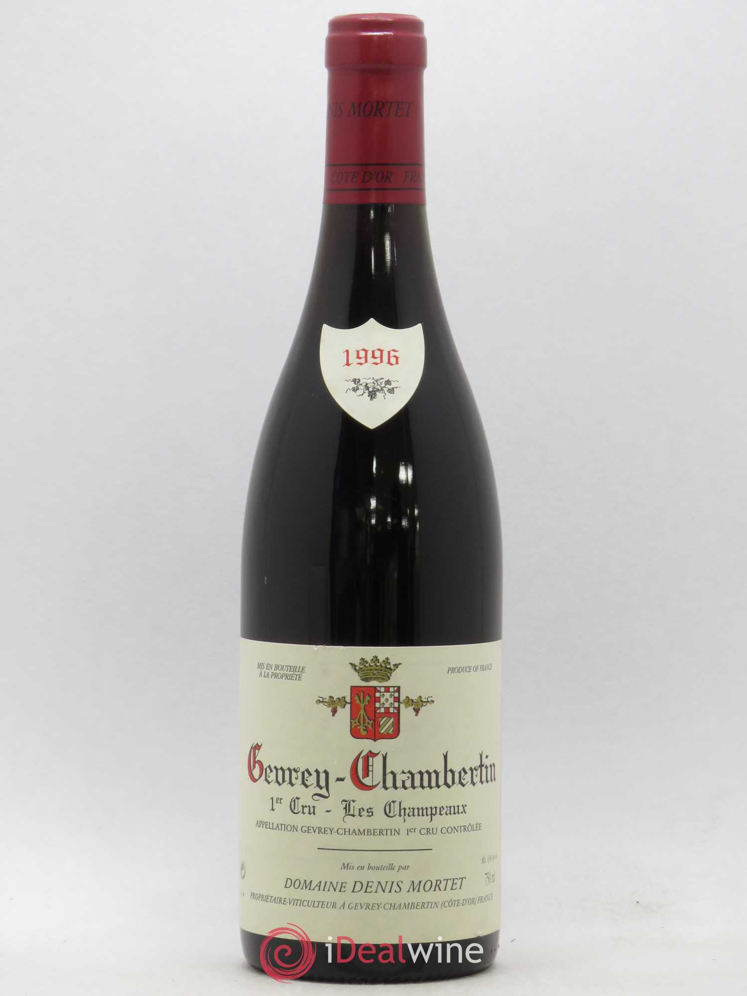 Gevrey-Chambertin 1er Cru Les Champeaux Denis Mortet (Domaine) 1996 - Lot de 1 bouteille - 0