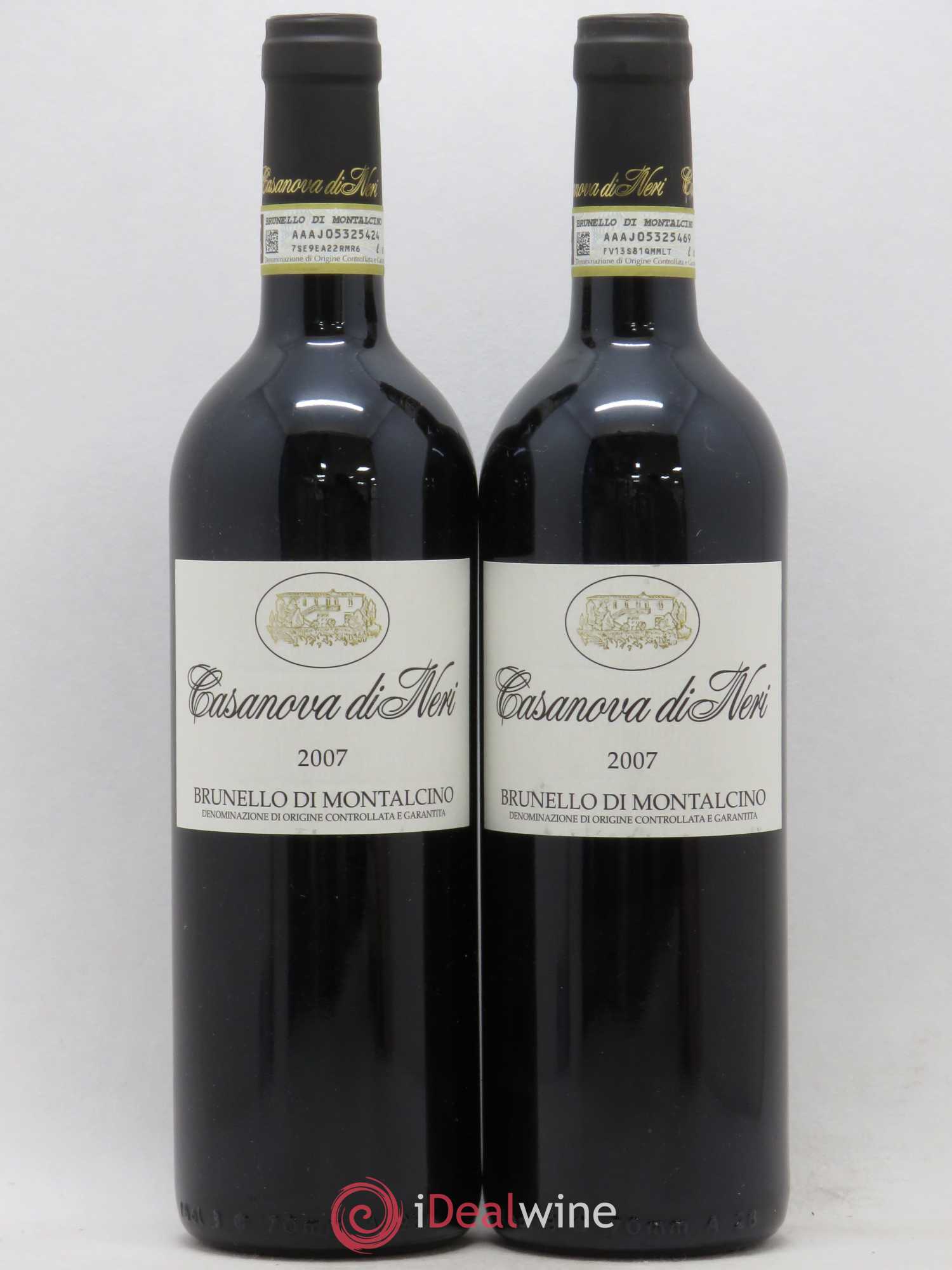 Brunello di Montalcino DOCG Casanova di Neri 2007 - Posten von 2 Flaschen - 0