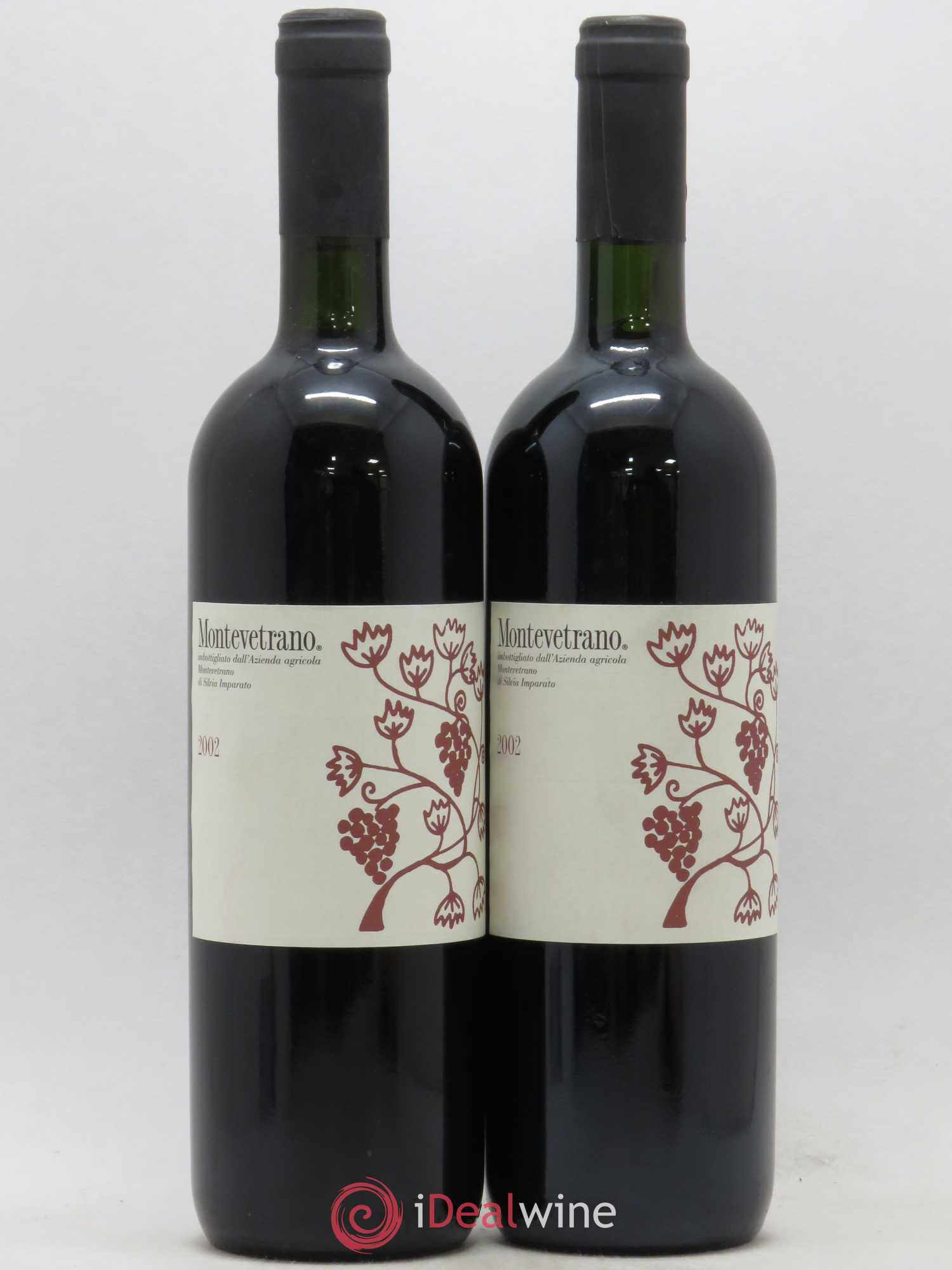 Colli Di Salerno Montevetrano IGT Silvia Imparato 2002 - Lot de 2 bouteilles - 0
