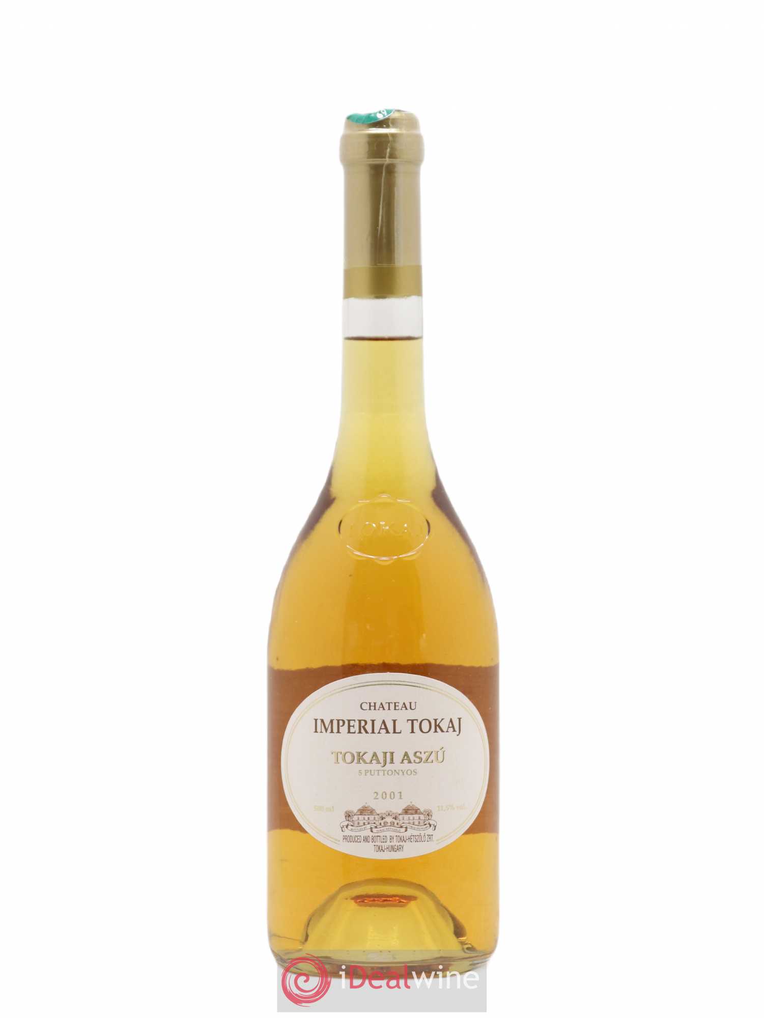 Tokaji Aszu 5 puttonyos Imperial 50cl 2001 - Posten von 1 Flasche - 0