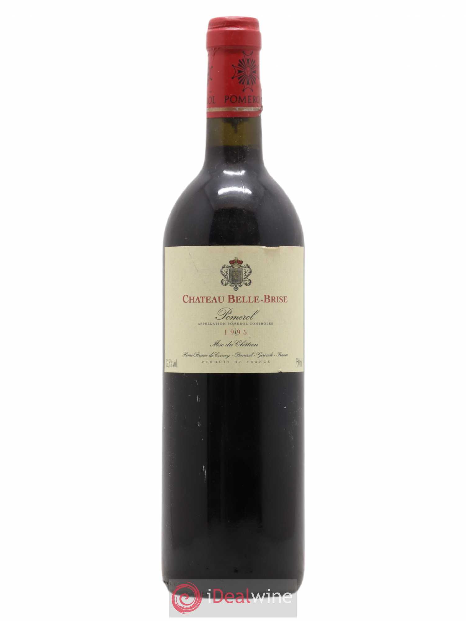 Château Belle-Brise 1995 - Lot de 1 bouteille - 0