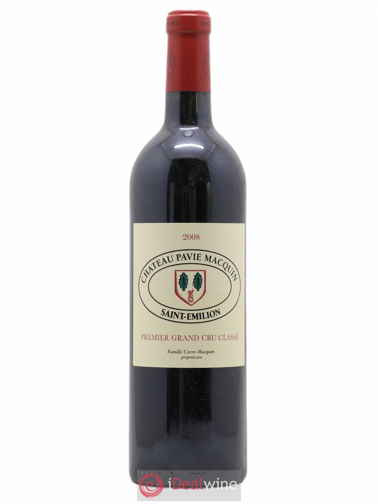 Château Pavie Macquin 1er Grand Cru Classé B 2008 - Lot de 1 bouteille - 0