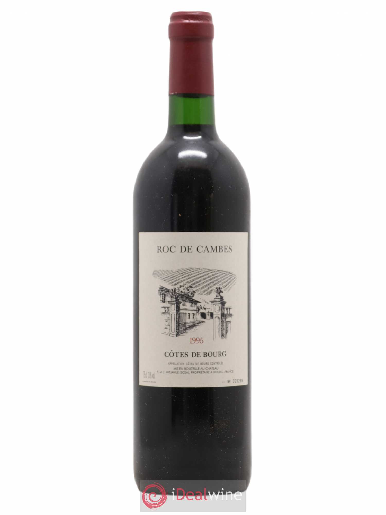 Roc de Cambes 1995 - Posten von 1 Flasche - 0